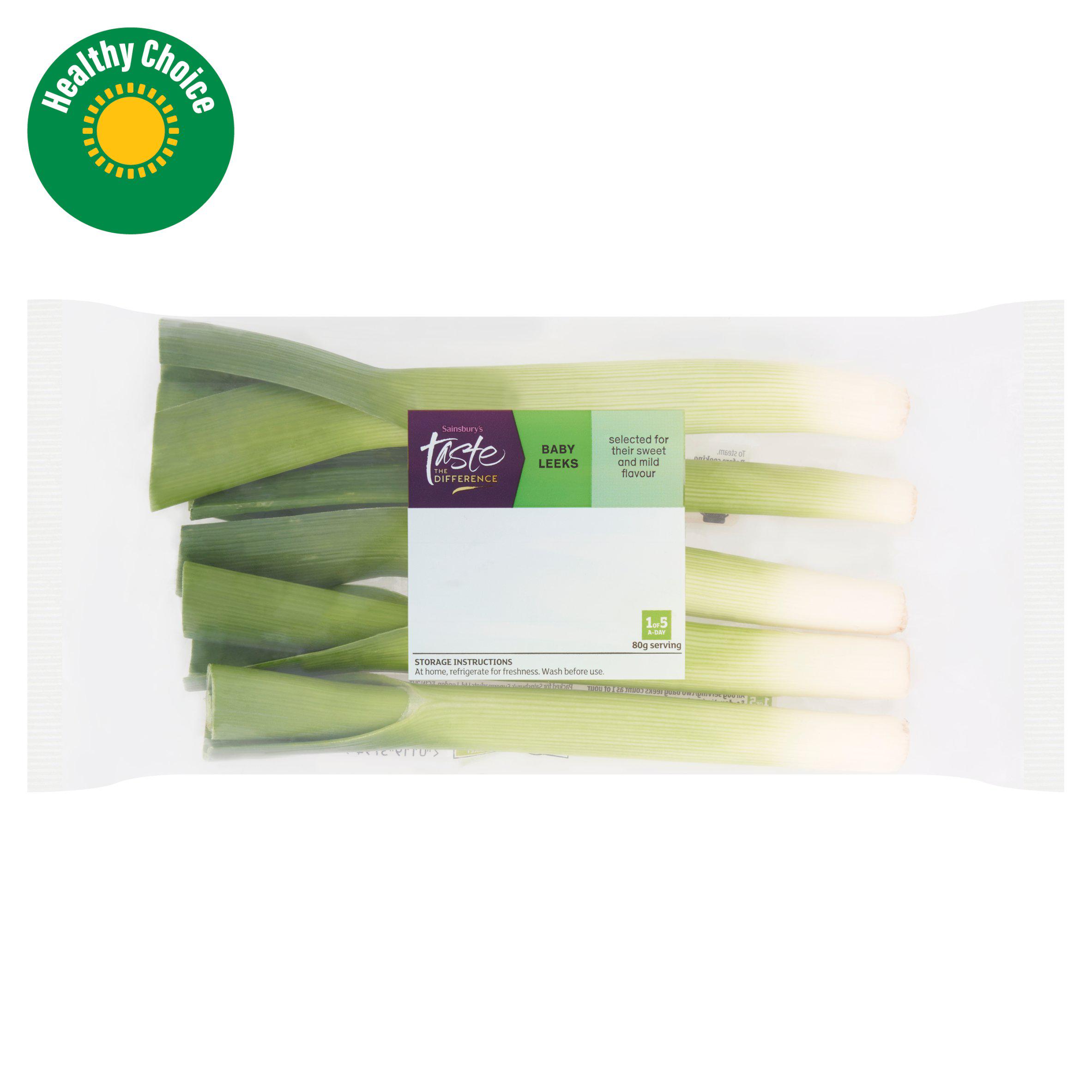 Sainsbury's Baby Leeks, Taste the Difference 175g