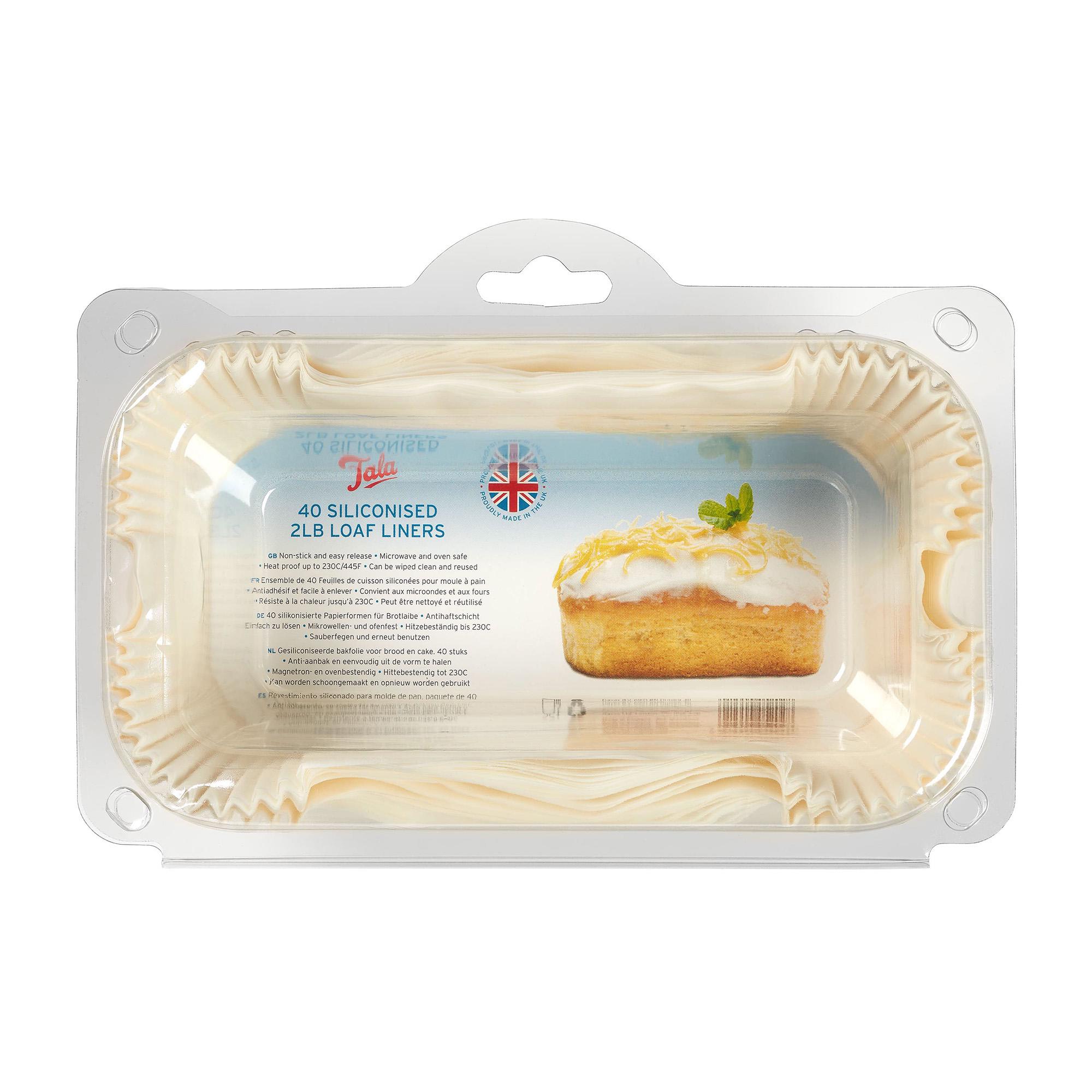 Tala 30 Non-stick Loaf Baking Tin Liners 2lb