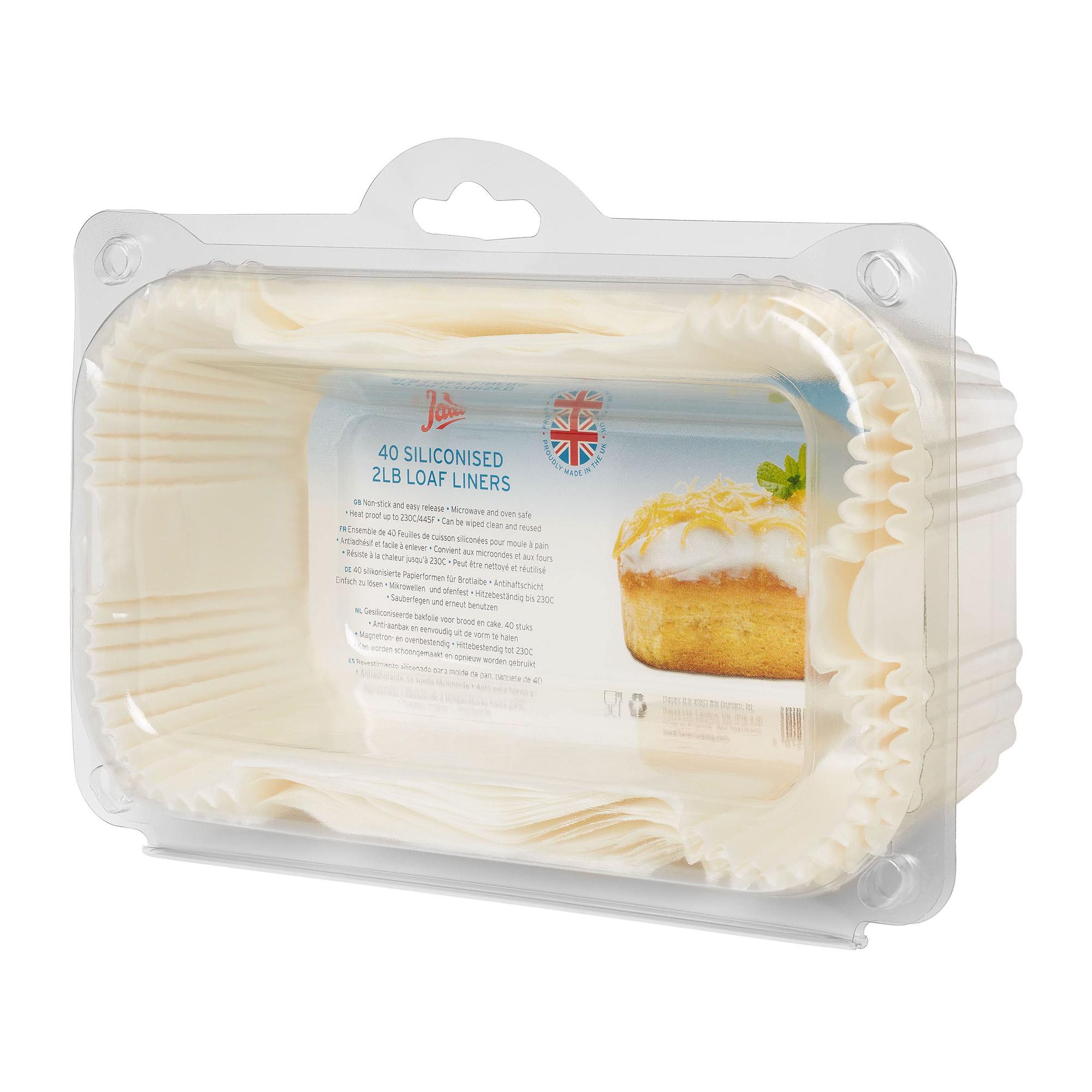 Tala Set 0f 40 2LB Siliconised Loaf Liners thumbnail 2