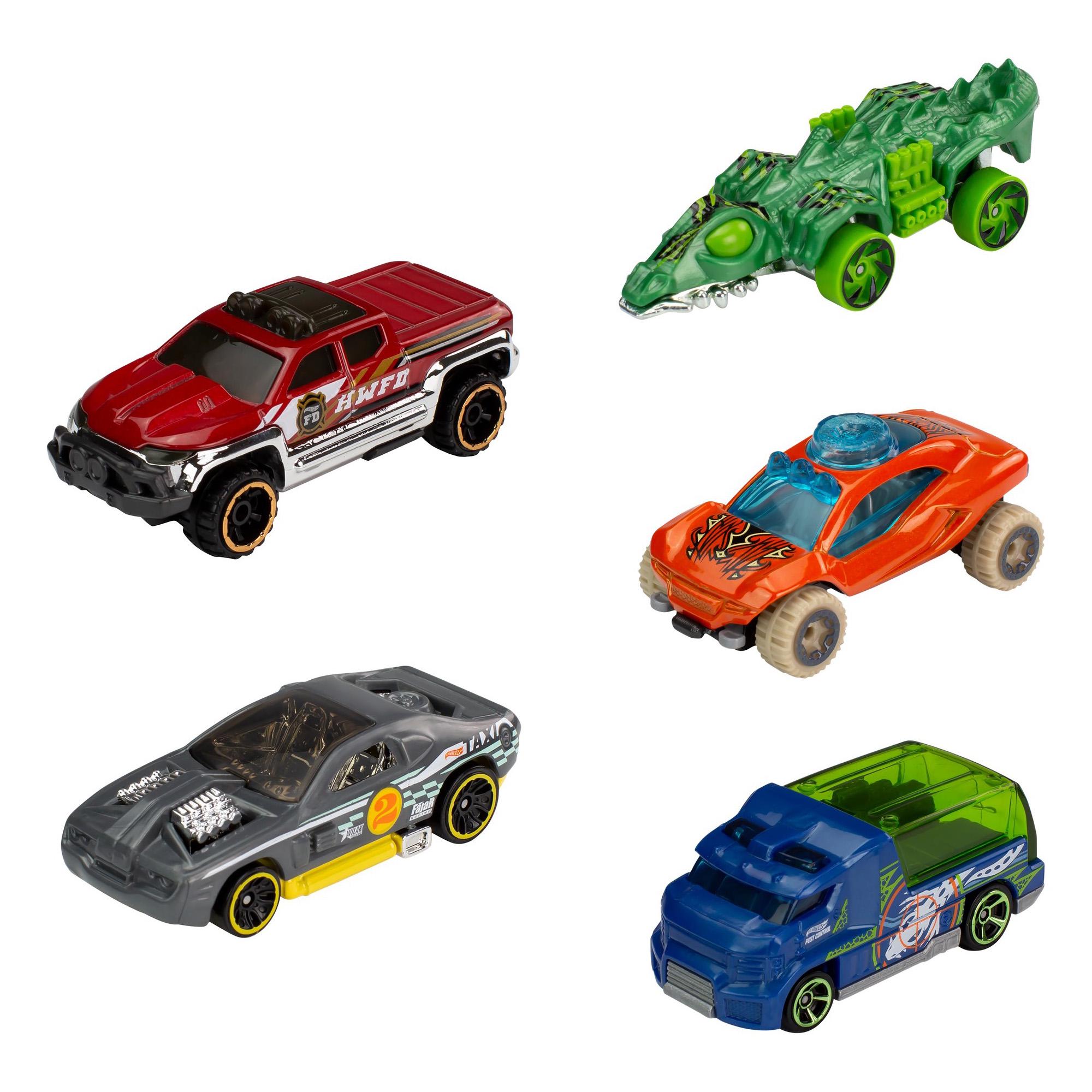 Hot Wheels Pack of 5 Diecast Cars Assortment thumbnail 3