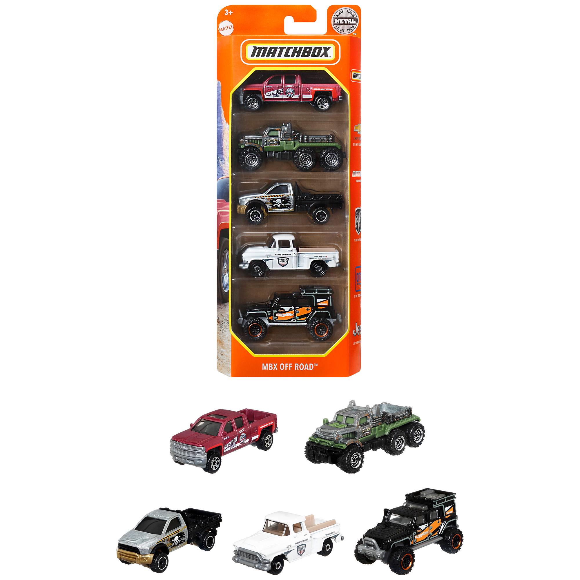 Matchbox Pack of 5 Basic Car Assortment