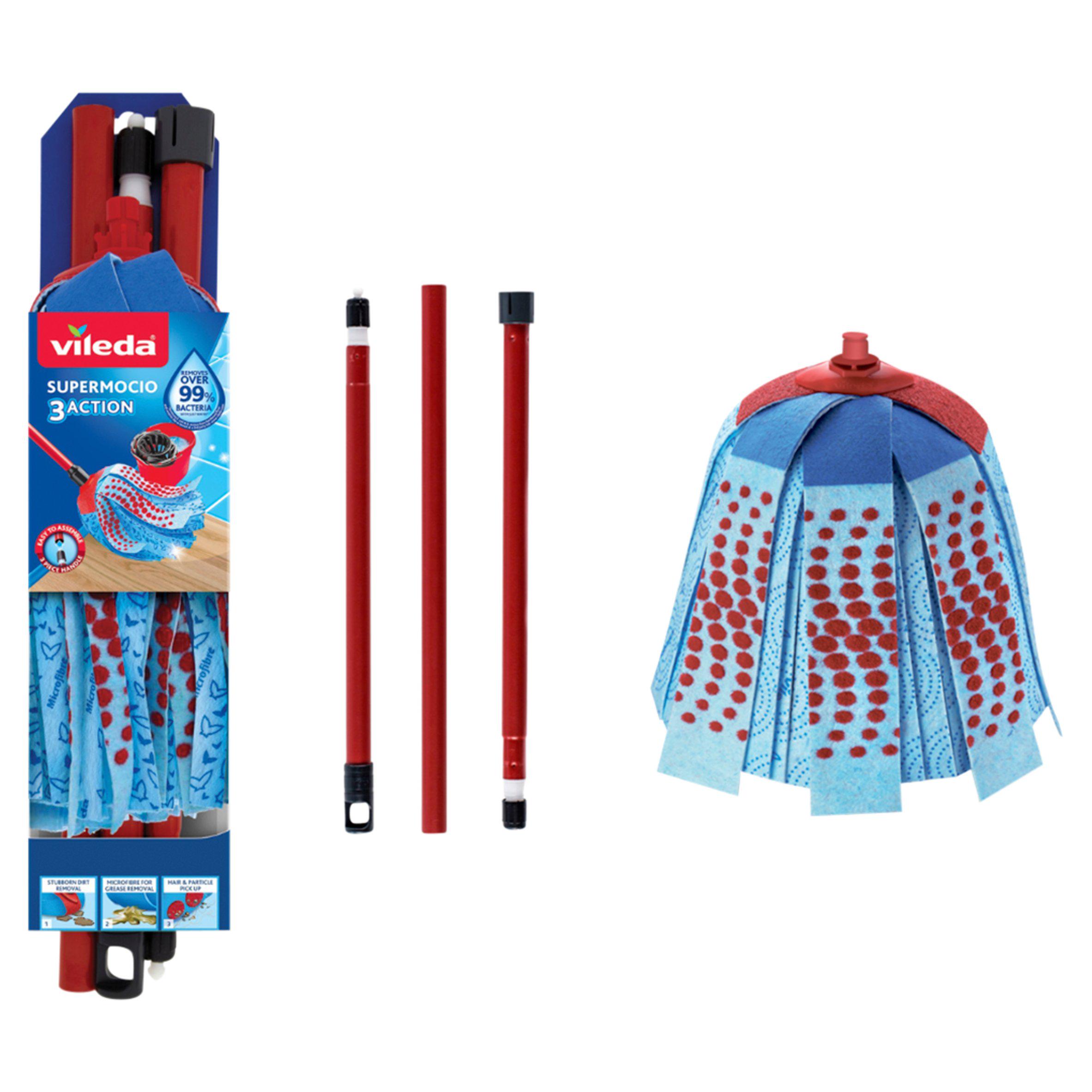 Vileda Supermocio 3 Action Compact Mop