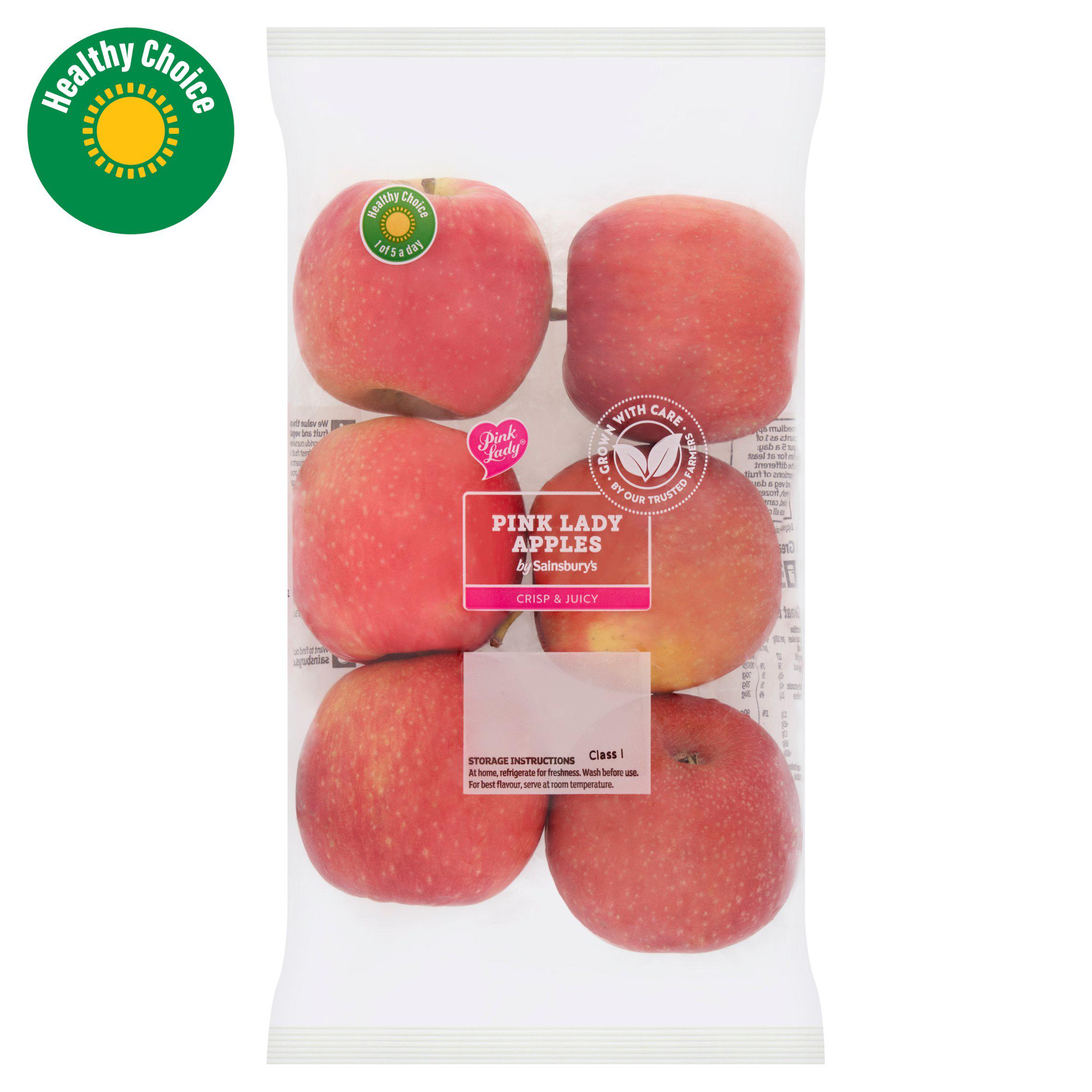 Sainsbury's Pink Lady Apples x6