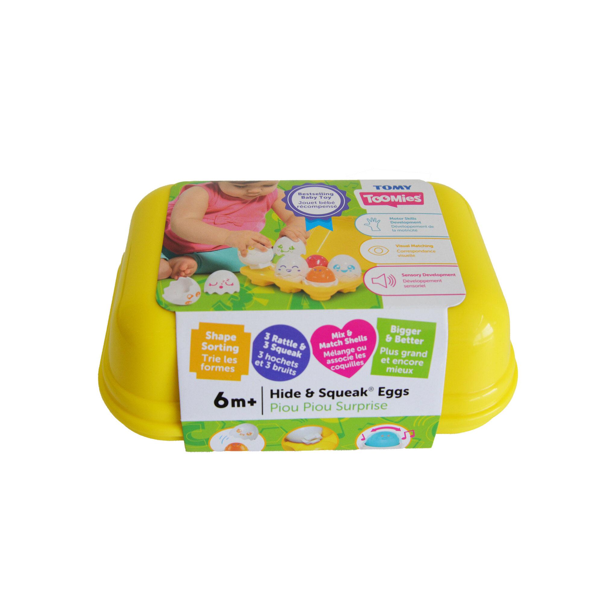 Tomy Hide & Squeak Eggs