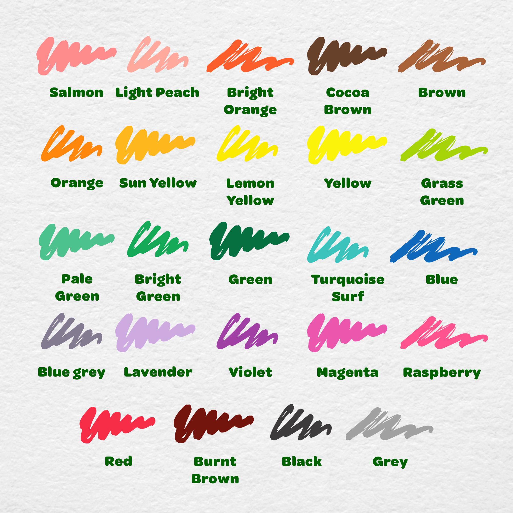 Crayola Pack of 24 Super Tips thumbnail 3