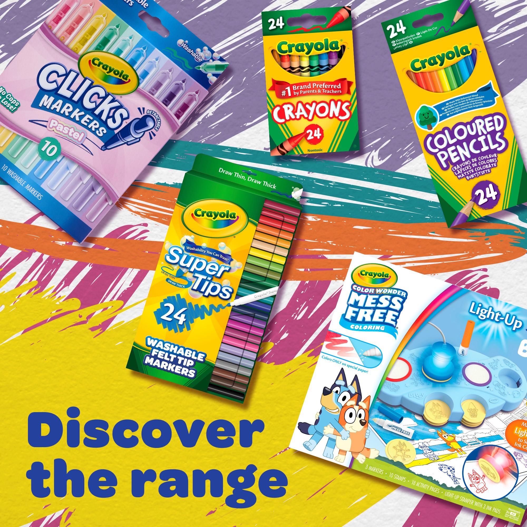 Crayola Pack of 24 Super Tips thumbnail 6