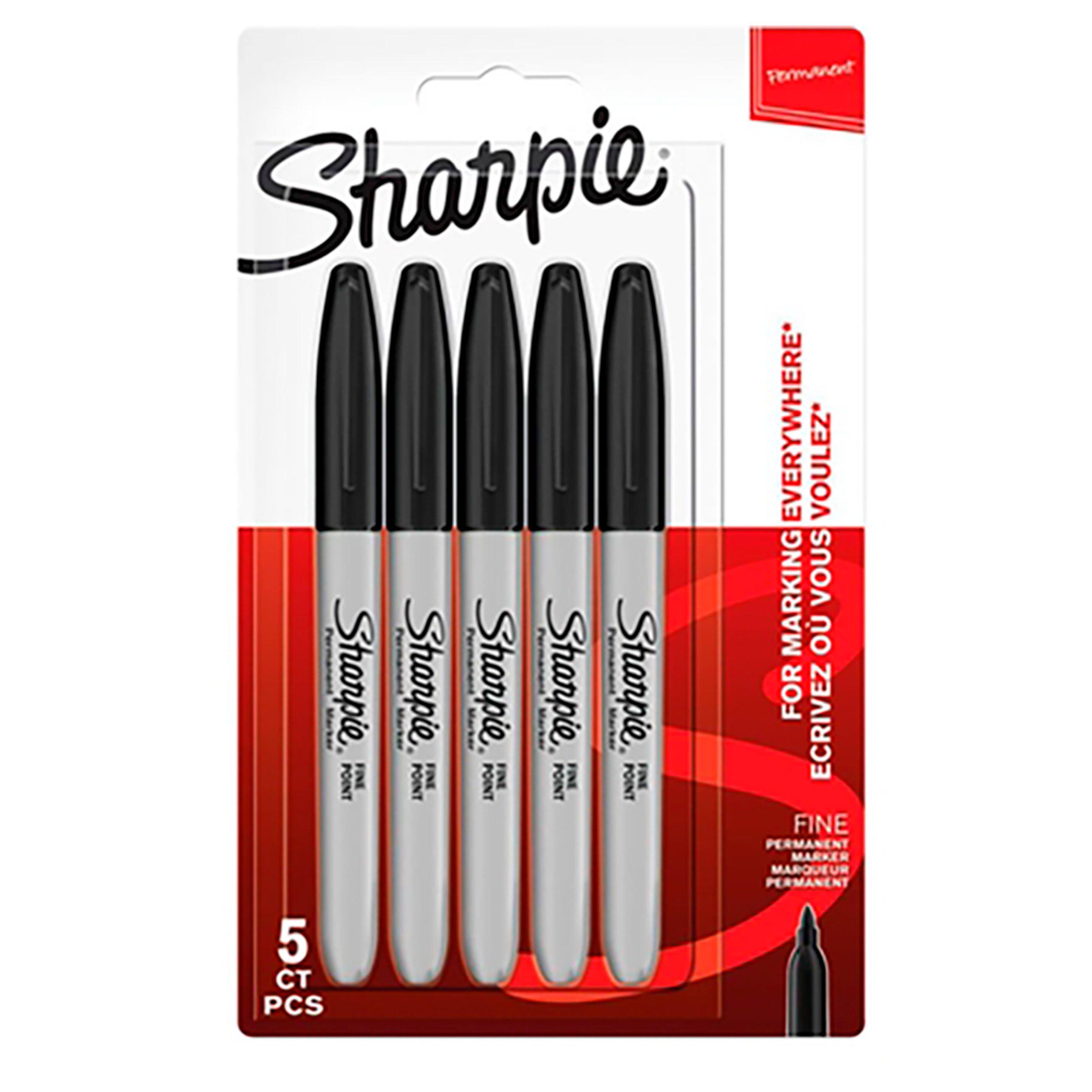 Sharpie Black 5pk