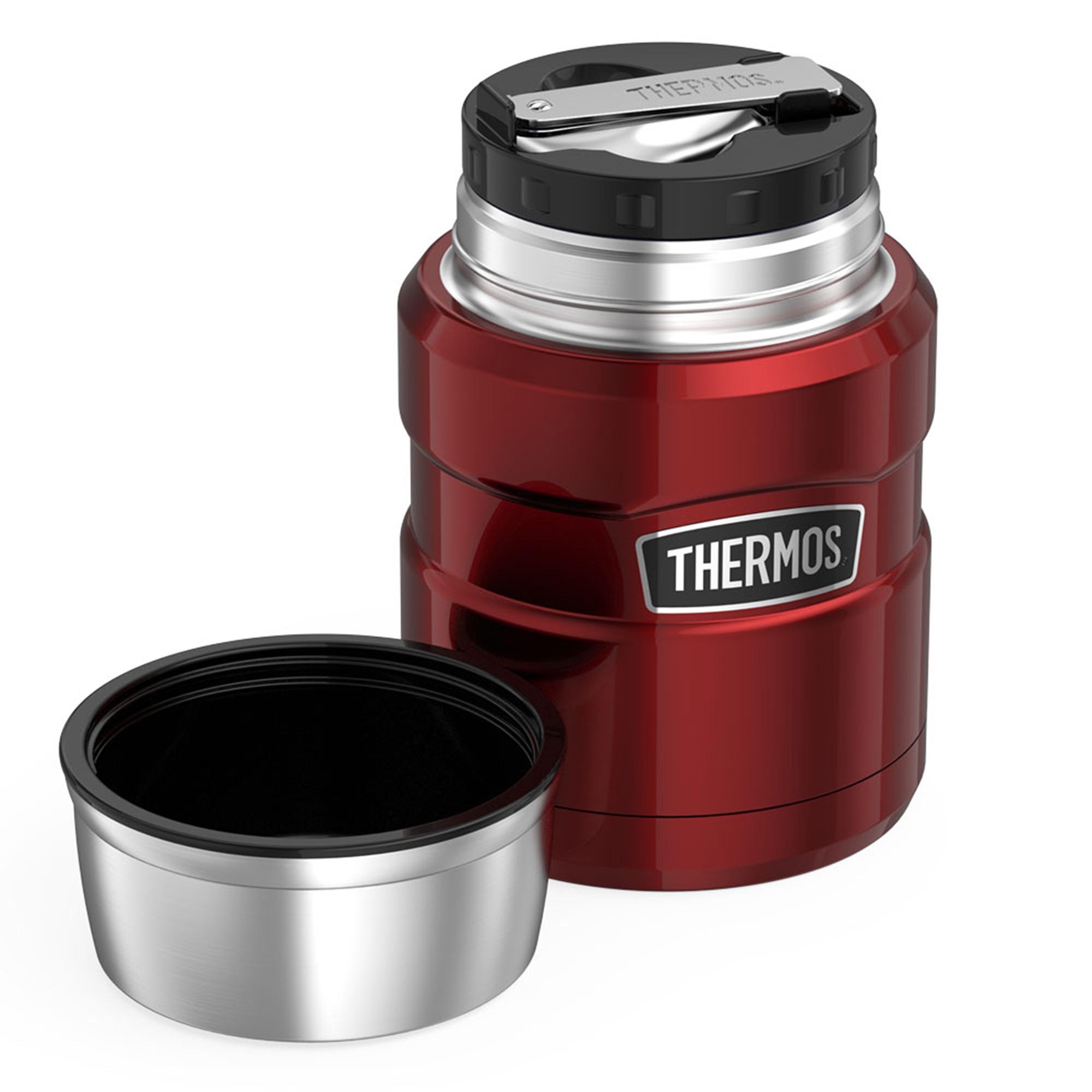 Thermos Stainless King Red Food Flask - 470ml thumbnail 3