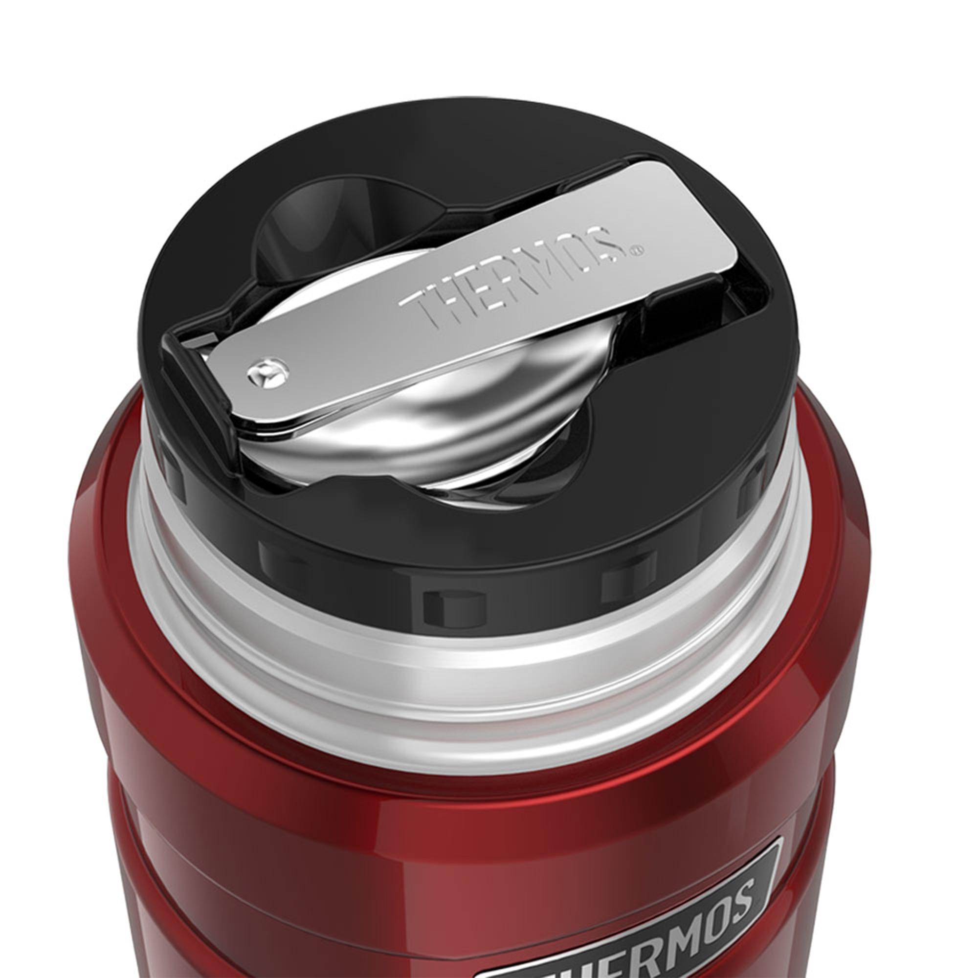 Thermos Stainless King Red Food Flask - 470ml thumbnail 4