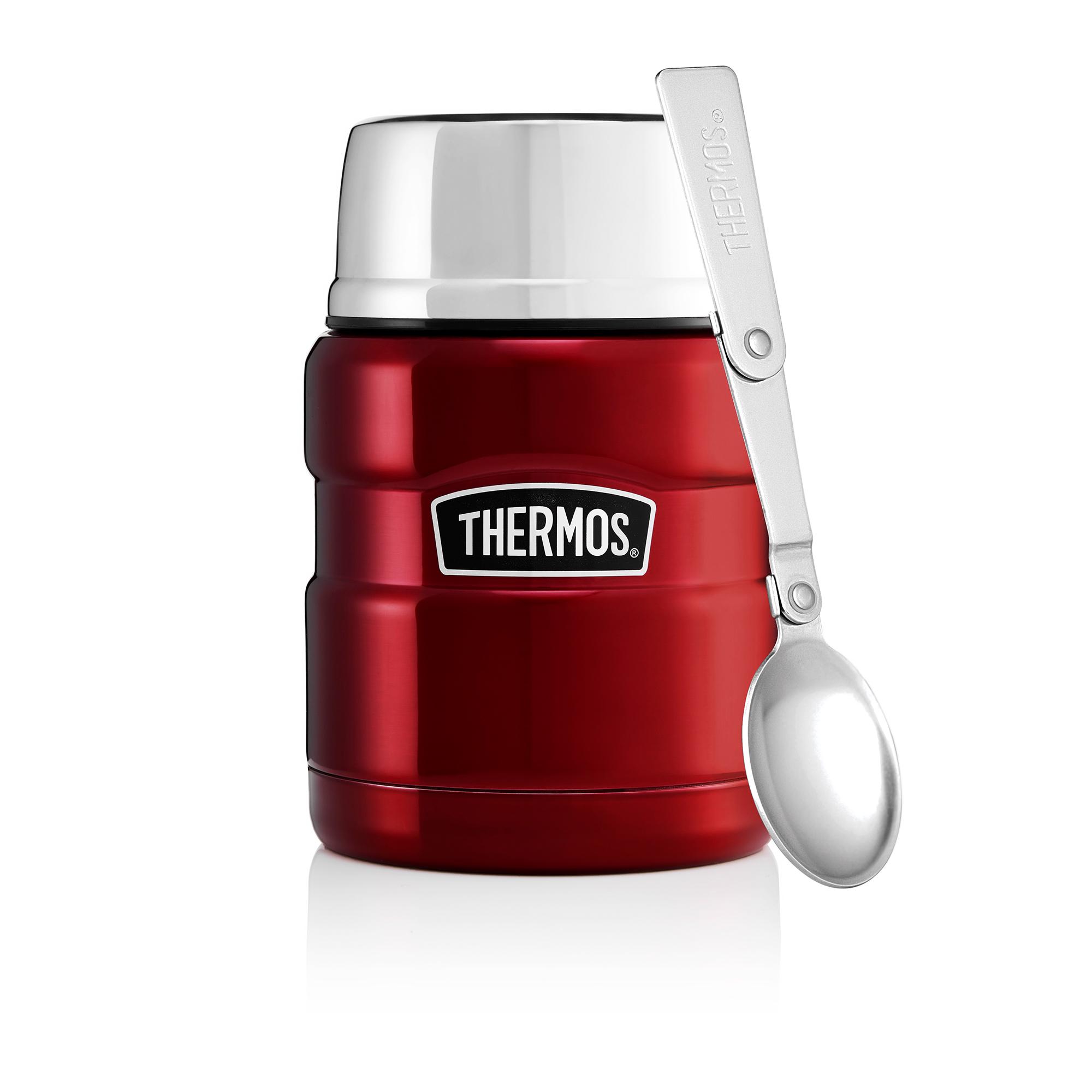 Thermos Stainless King Red Food Flask - 470ml thumbnail 5