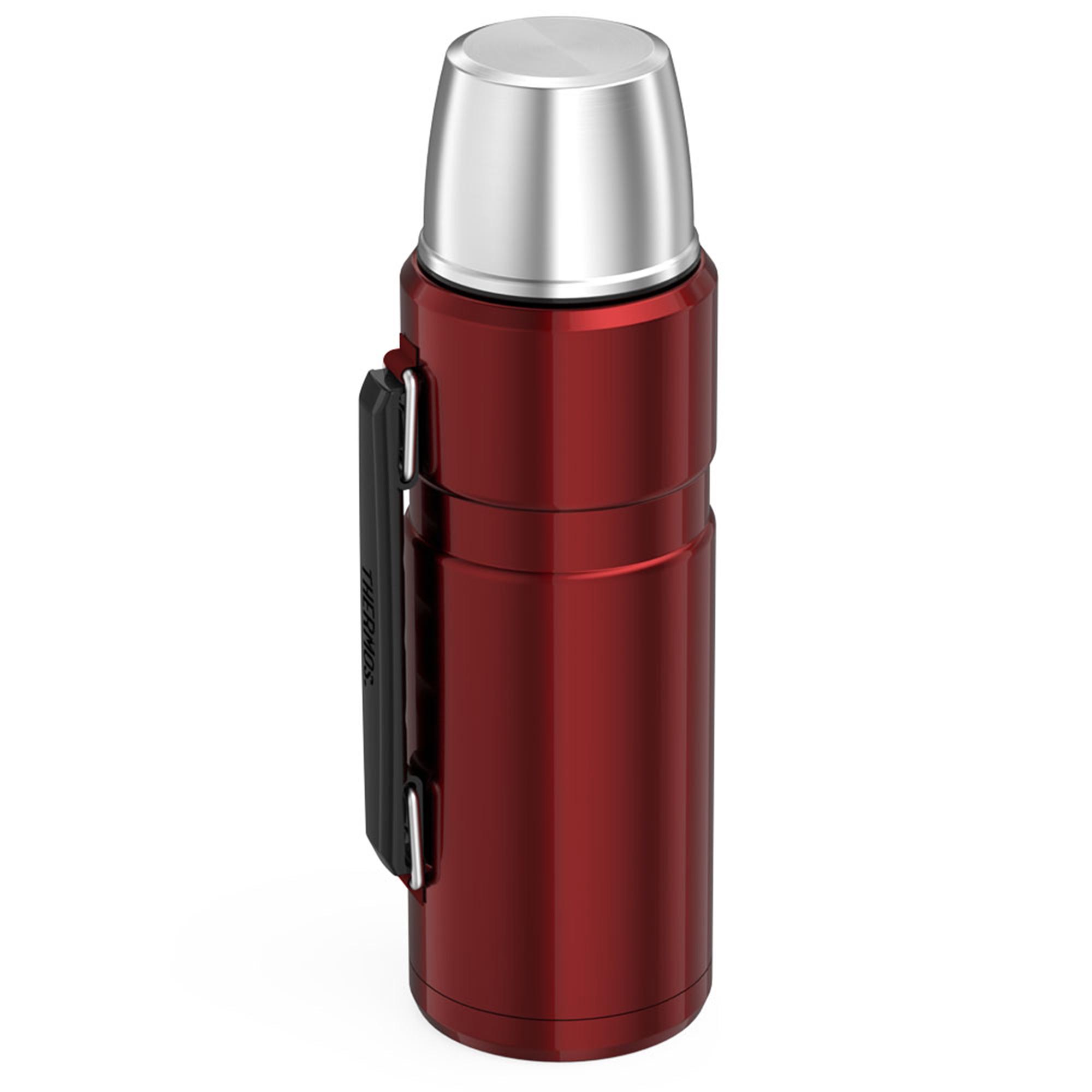 Thermos Stainless King Red Flask - 1.2L thumbnail 2