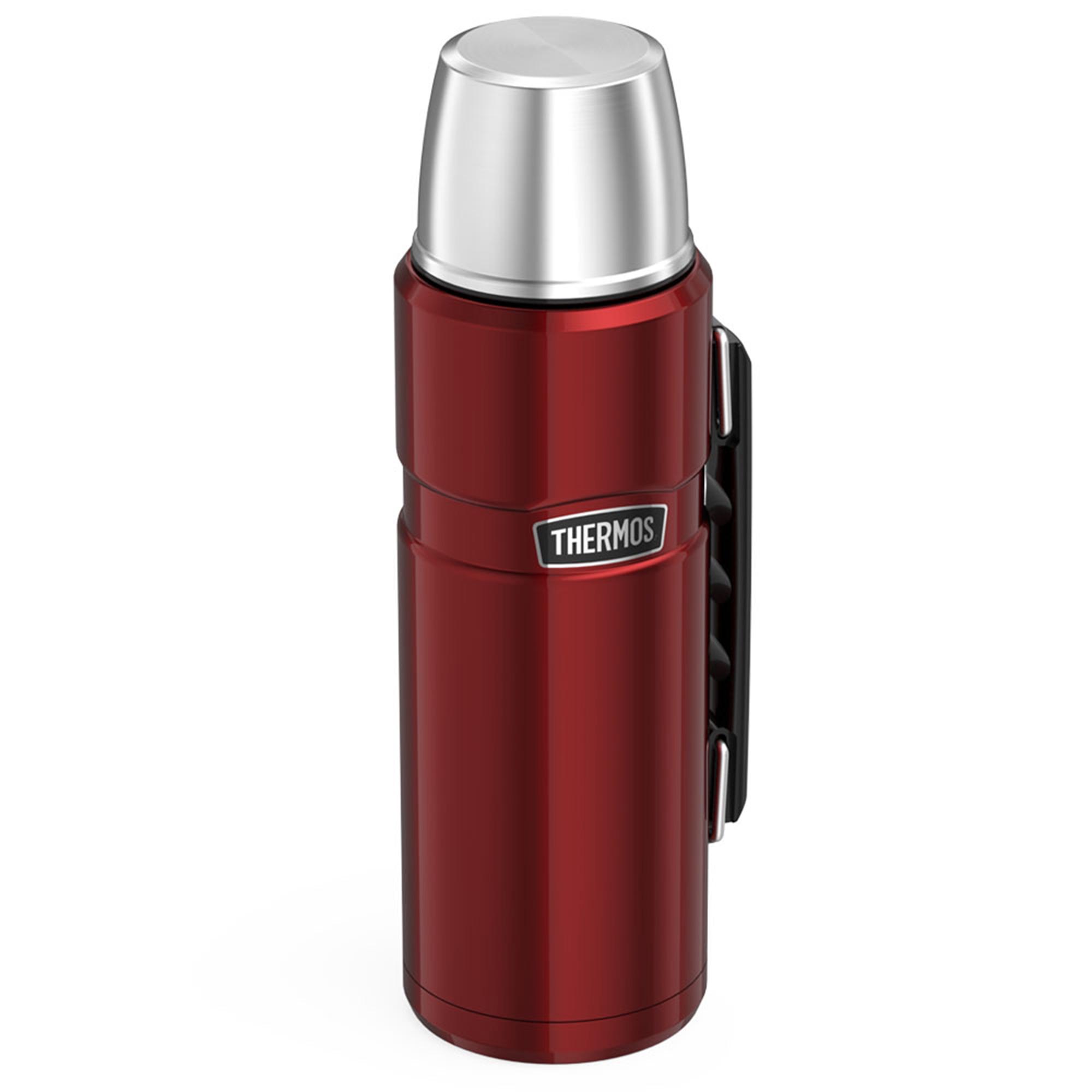 Thermos Stainless King Red Flask - 1.2L thumbnail 3