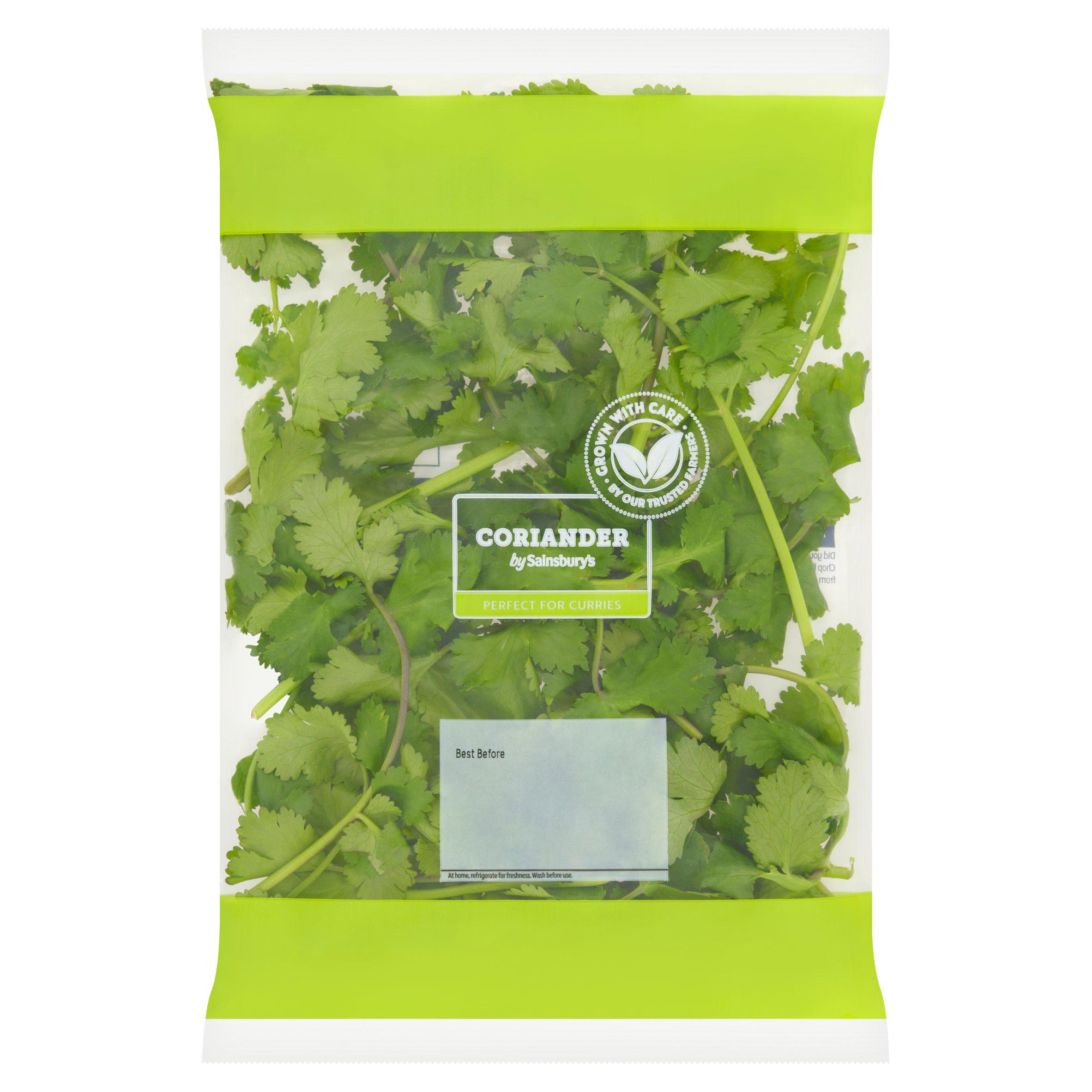 Sainsbury's Fresh Packed Bunch Coriander 30g