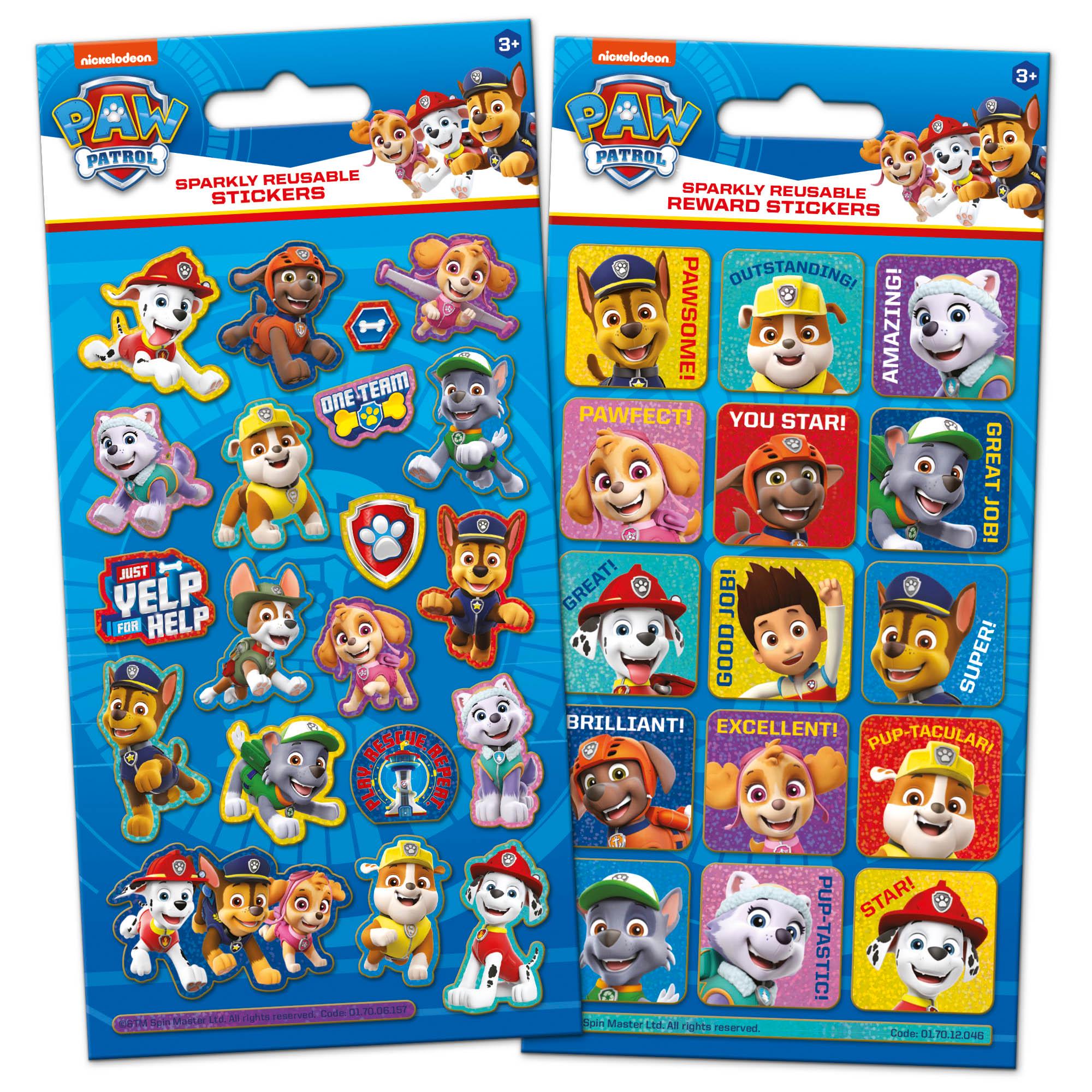 Paper Projects Paw Patrol Stickers