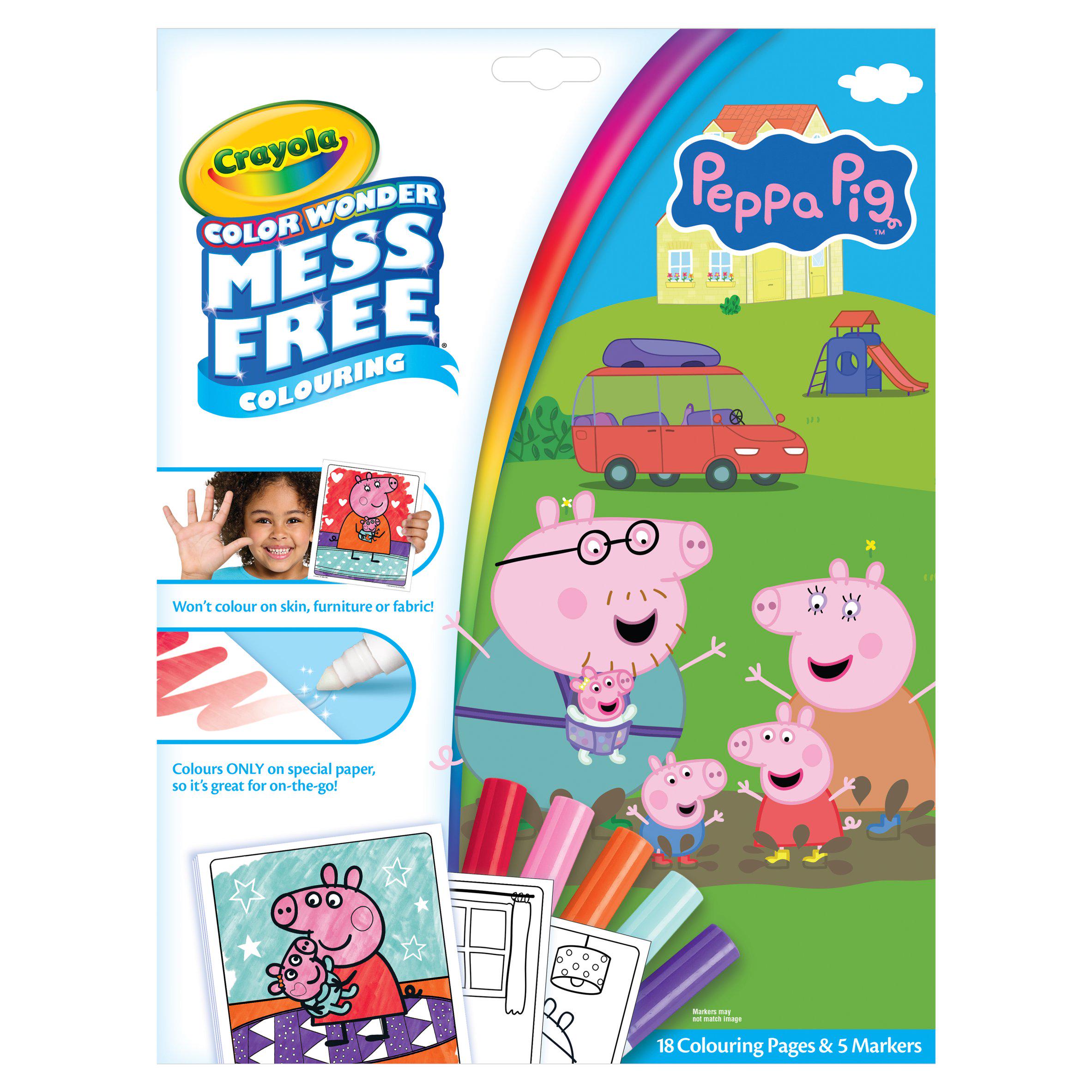 Crayola Colour Wonder Peppa Pig