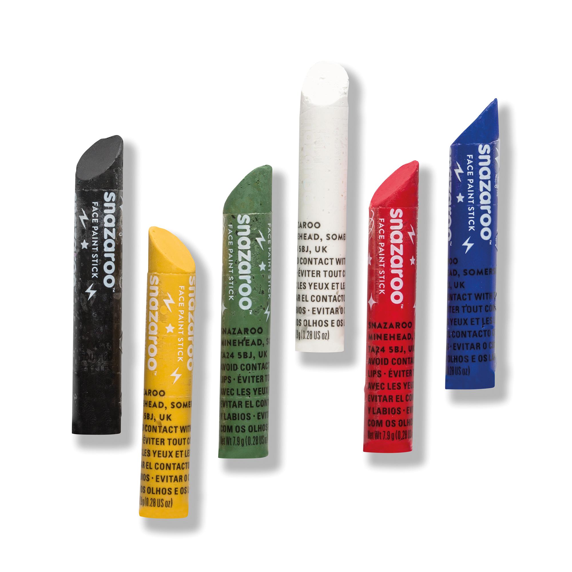 Snazaroo Rainbow Face Painting Sticks