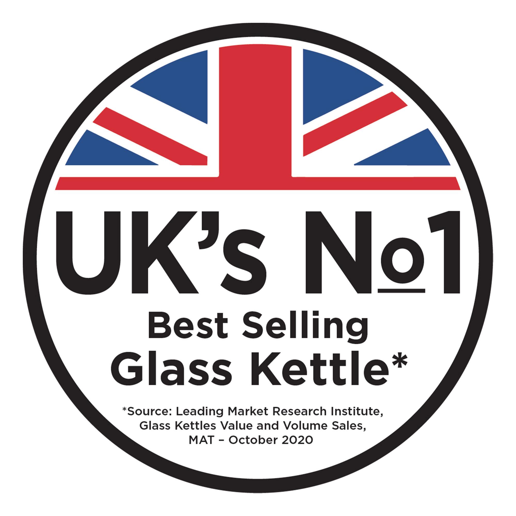 Russell Hobbs Illuminating Black Glass Kettle 21600-10 thumbnail 4