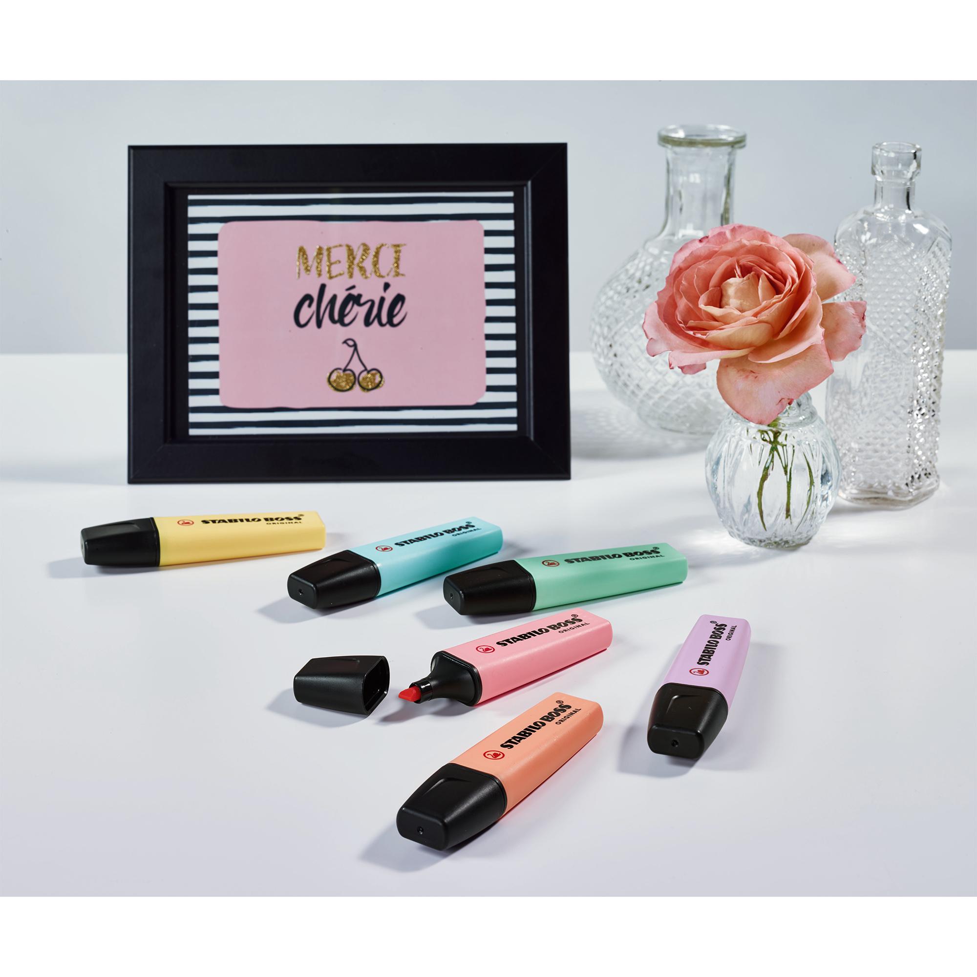 Stabilo Pastel Highlighters 6pk thumbnail 5