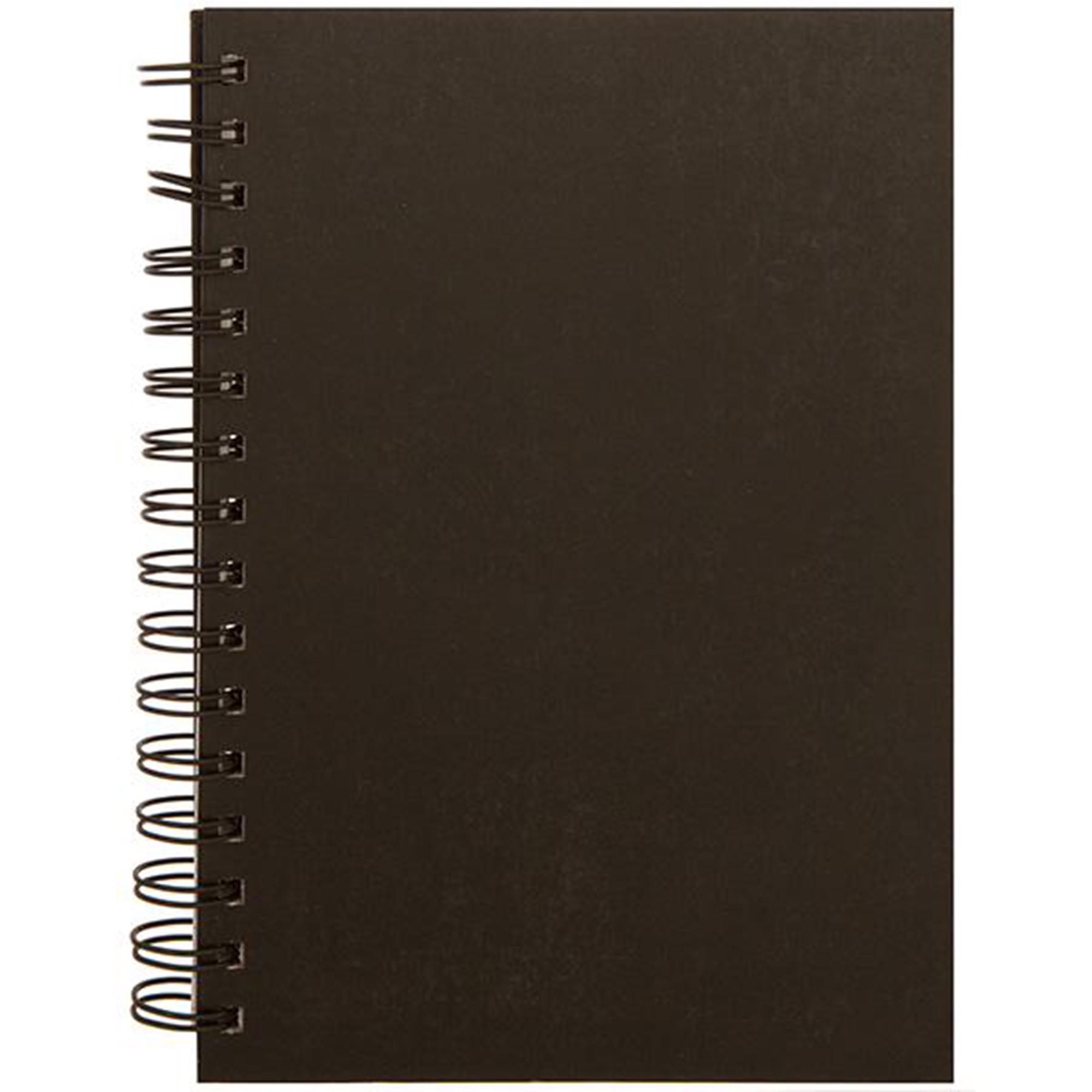 Sainsbury's Home Hardback Wiro Notebook Black A5