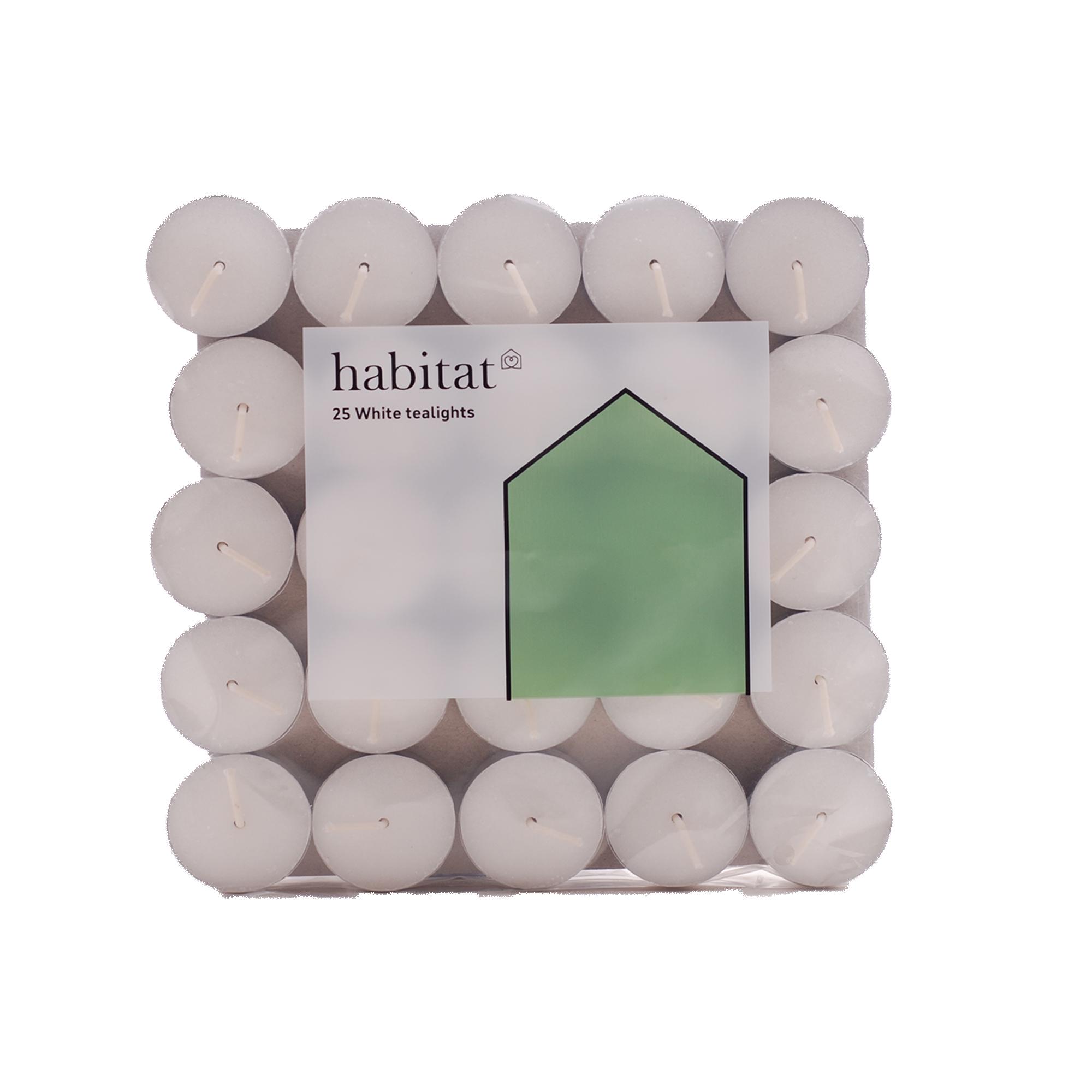 Habitat Tealights - Pack of 25