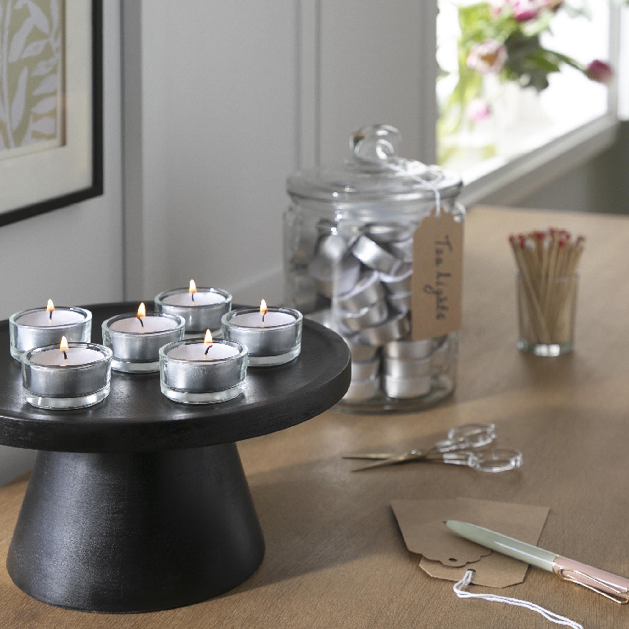 Habitat Tealight Candles - White - Pack of 100 thumbnail 2
