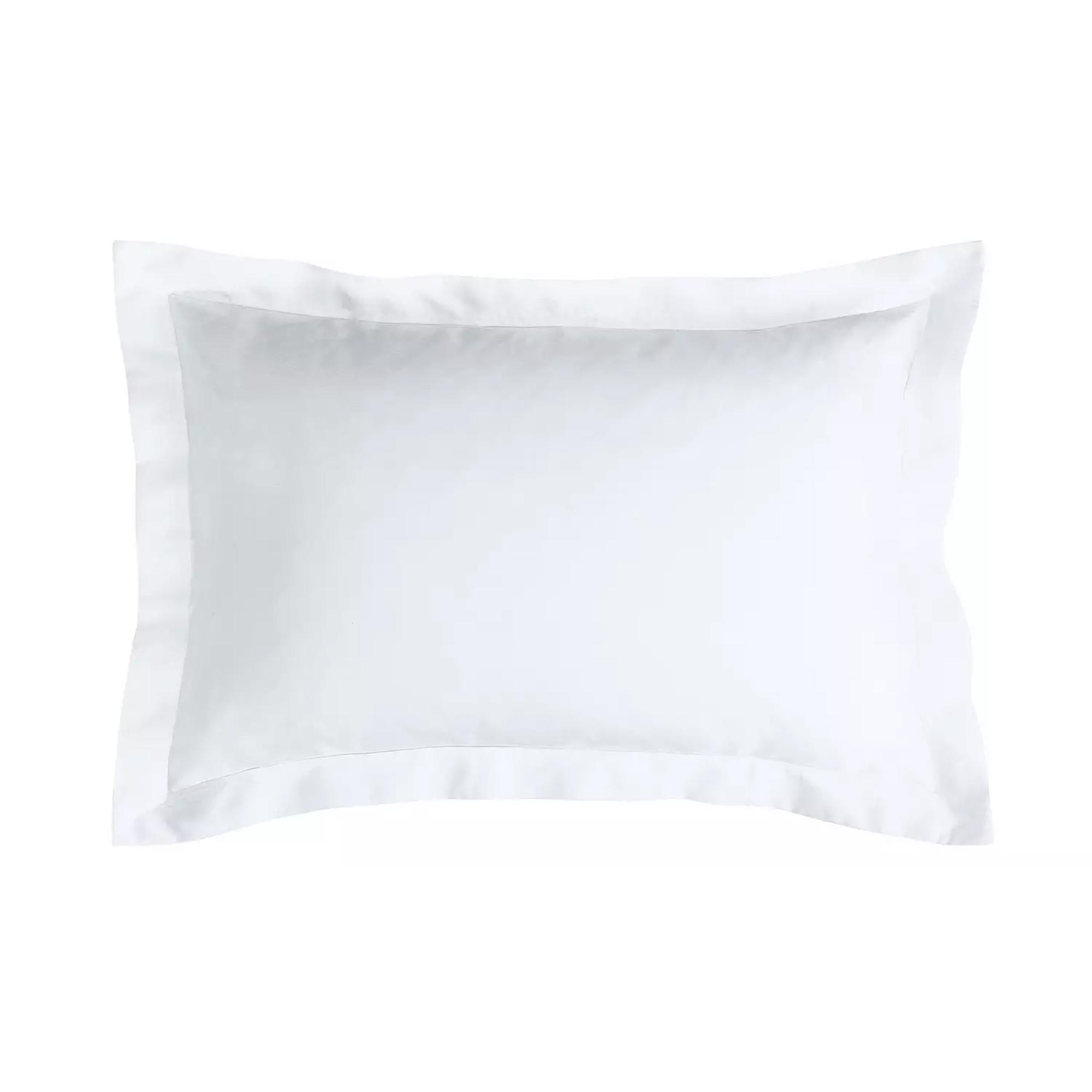 Habitat Cotton Rich 180TC Oxford Pillowcase Pair - White thumbnail 2