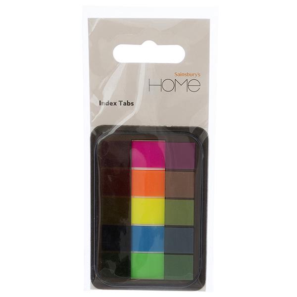 Sainsbury's Home Index Tabs Assorted
