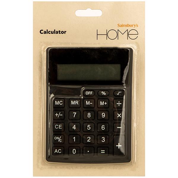 Sainsbury's Home Desktop Calculator