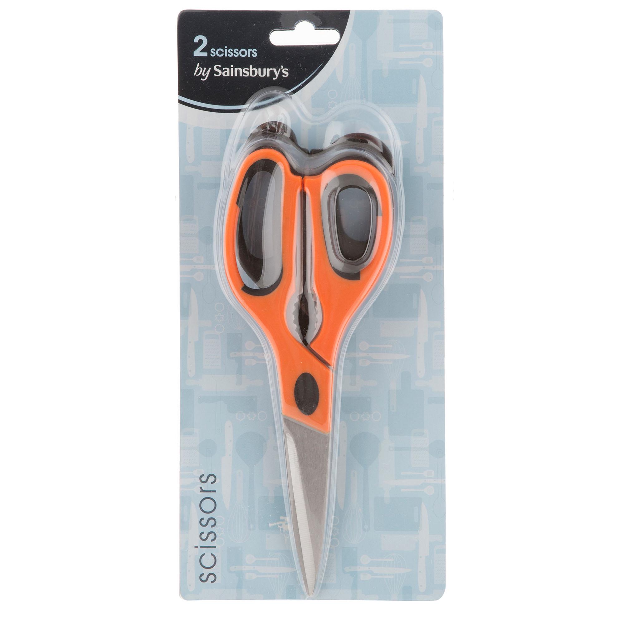 Sainsbury's Home Pack of 2 Scissors