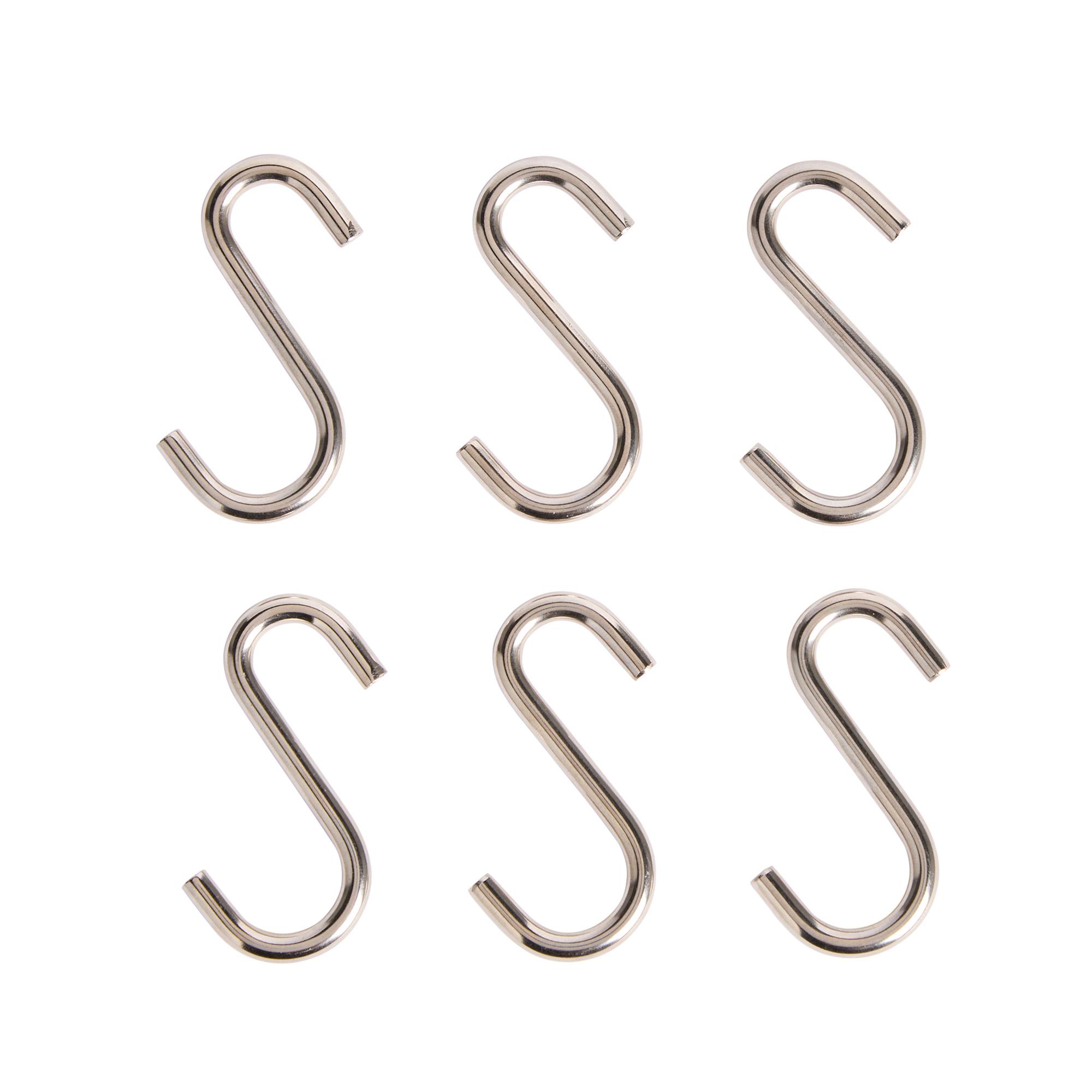 Sainsbury's Home Stainless Steel Hooks