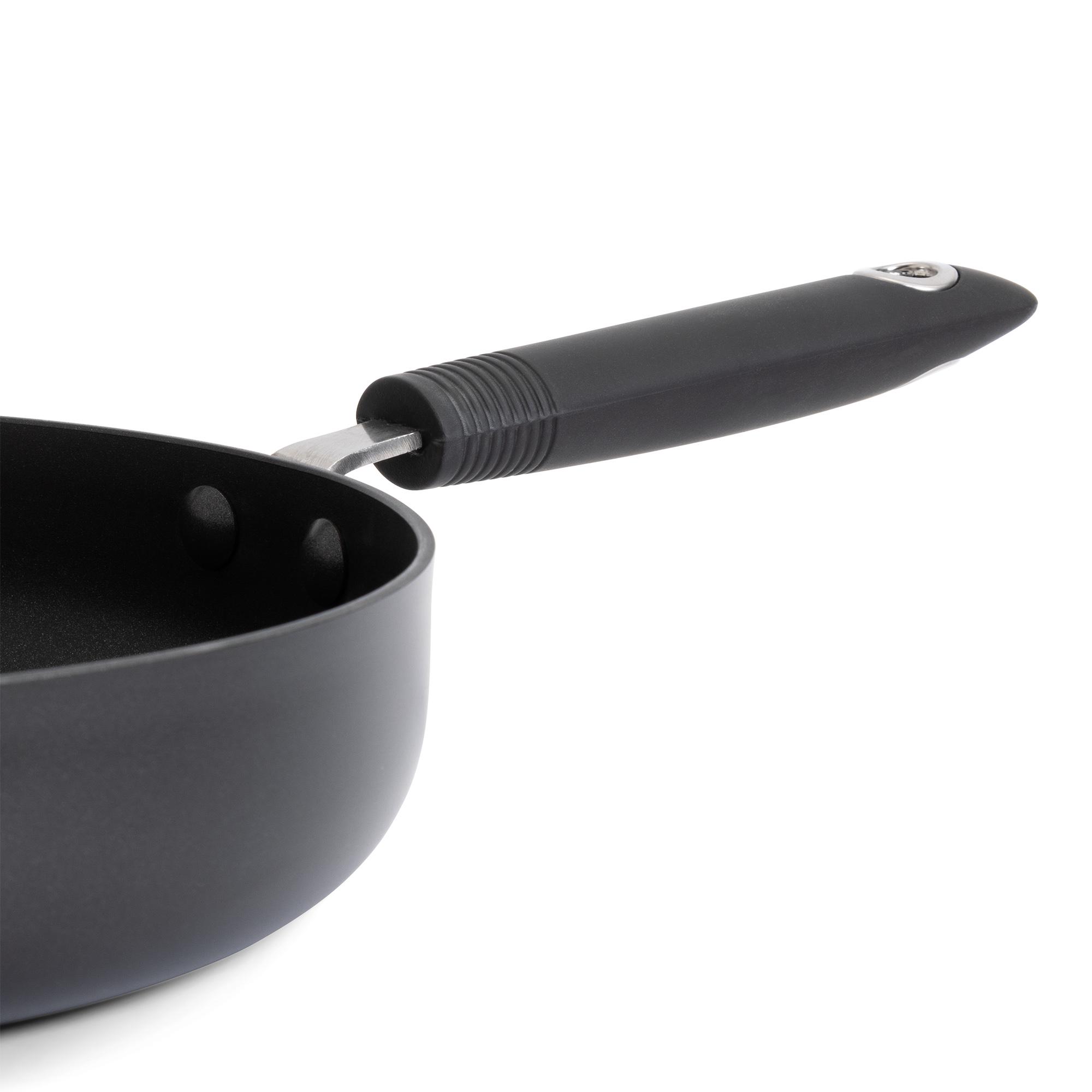 Sainsbury's Home 28cm Non Stick Aluminium Saute Pan with Lid thumbnail 3