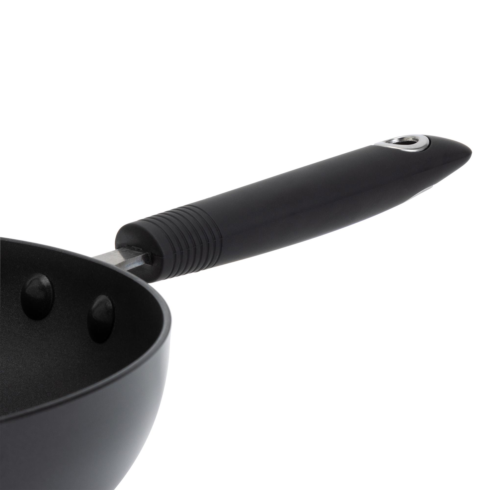 Habitat Aluminium Stirfry Pan - Black thumbnail 3