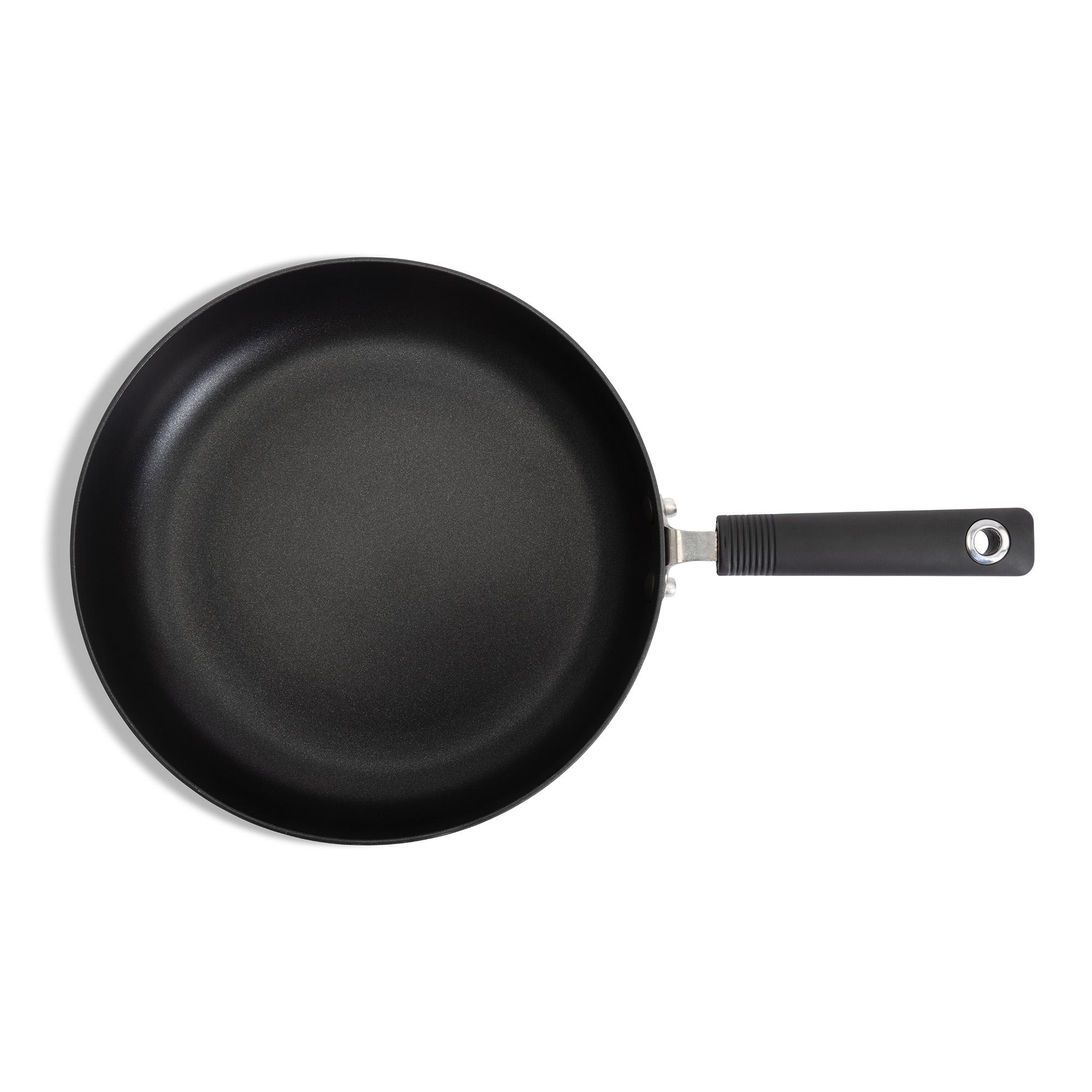 Habitat Aluminium Saute Pan - Black thumbnail 5