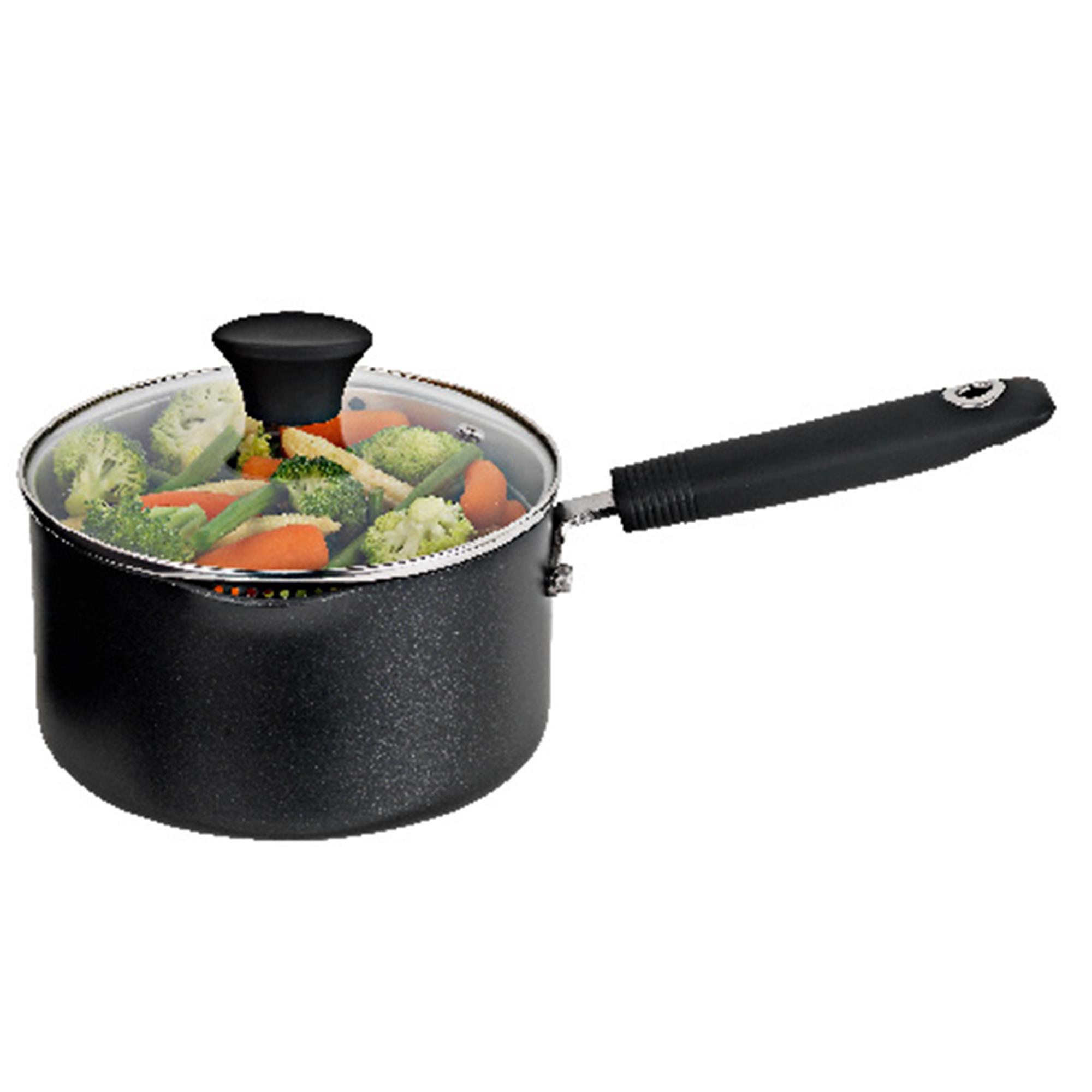 Sainsbury's Home 18cm Aluminium Saucepan thumbnail 3