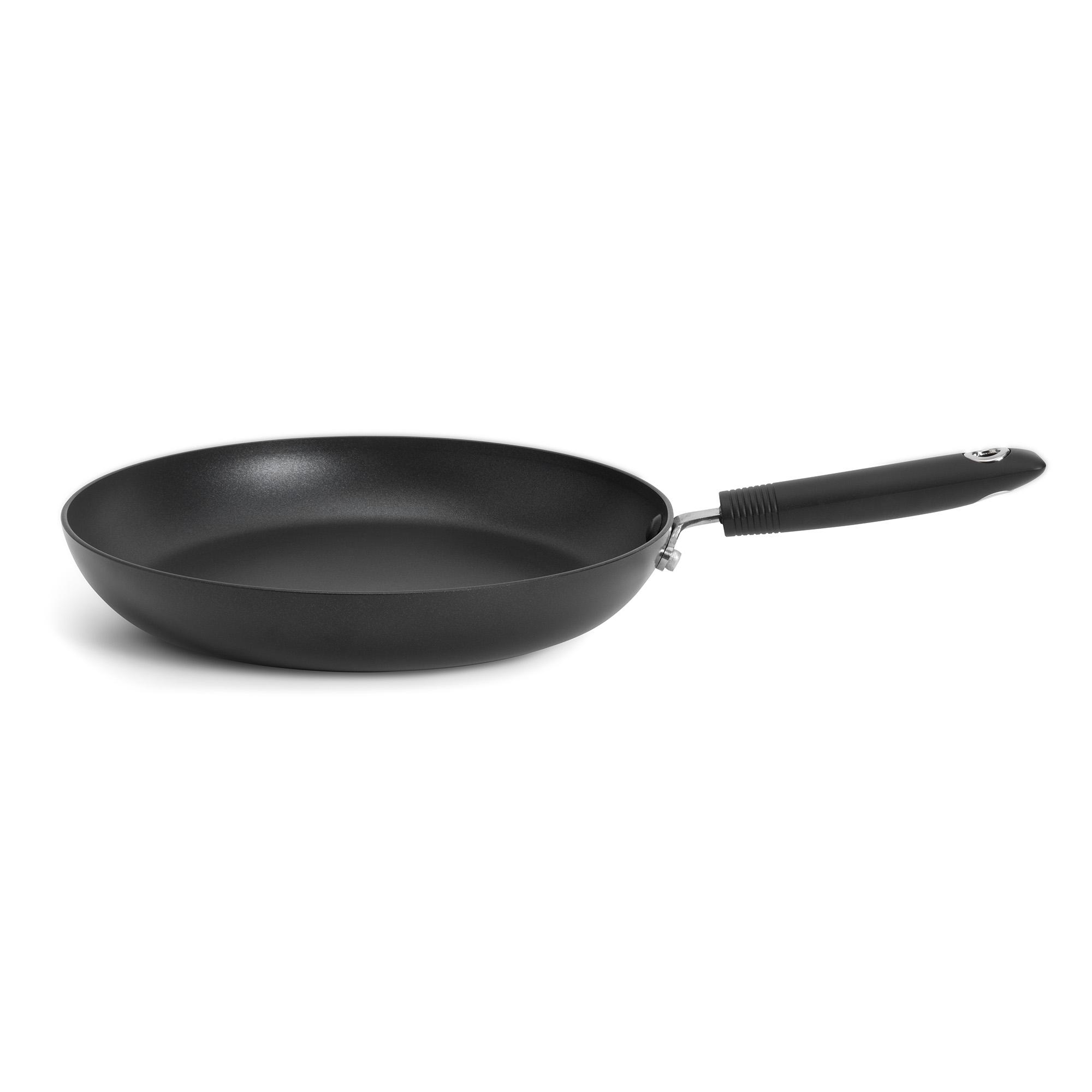 Habitat 30cm Aluminium Frying Pan - Black