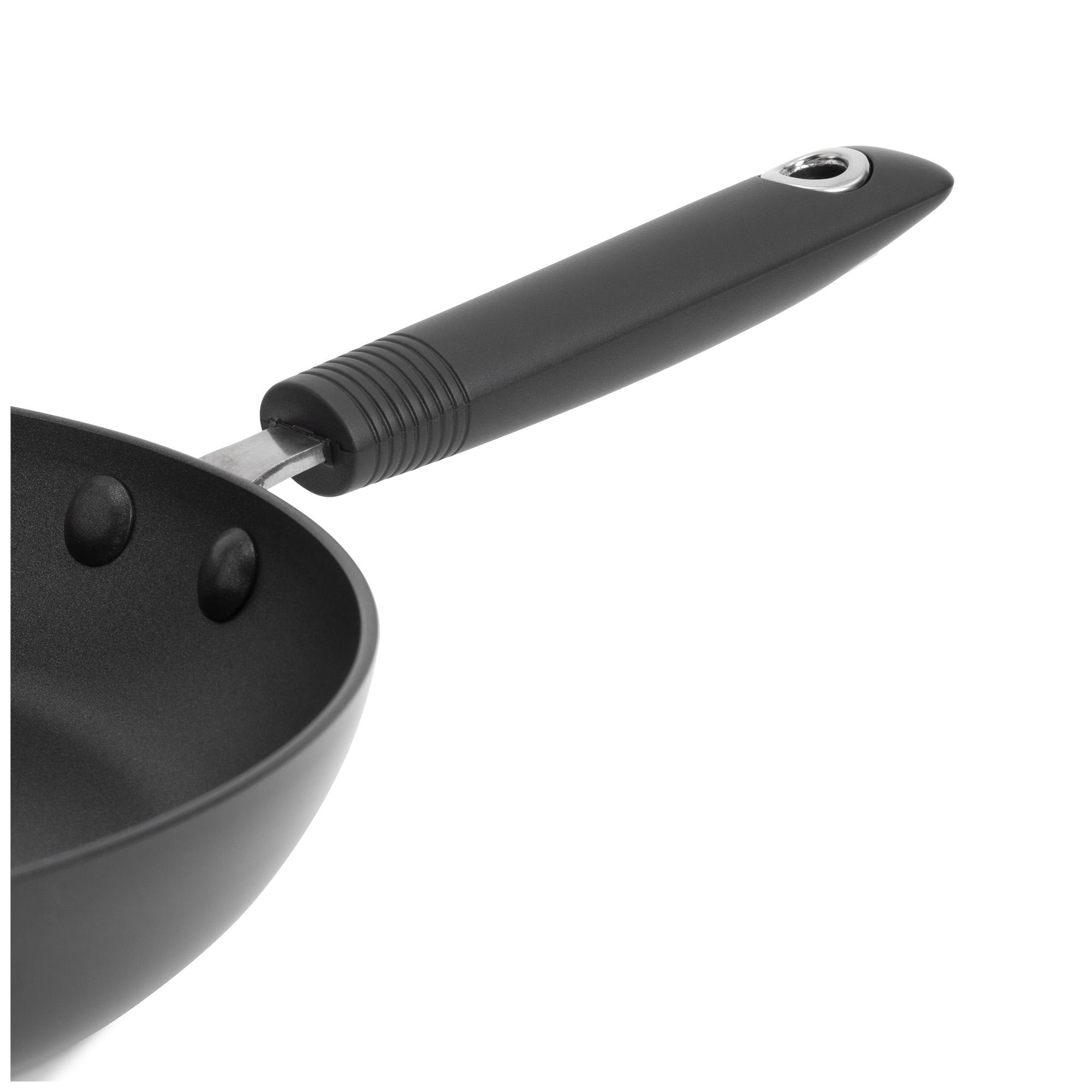 Habitat 30cm Aluminium Frying Pan - Black thumbnail 3