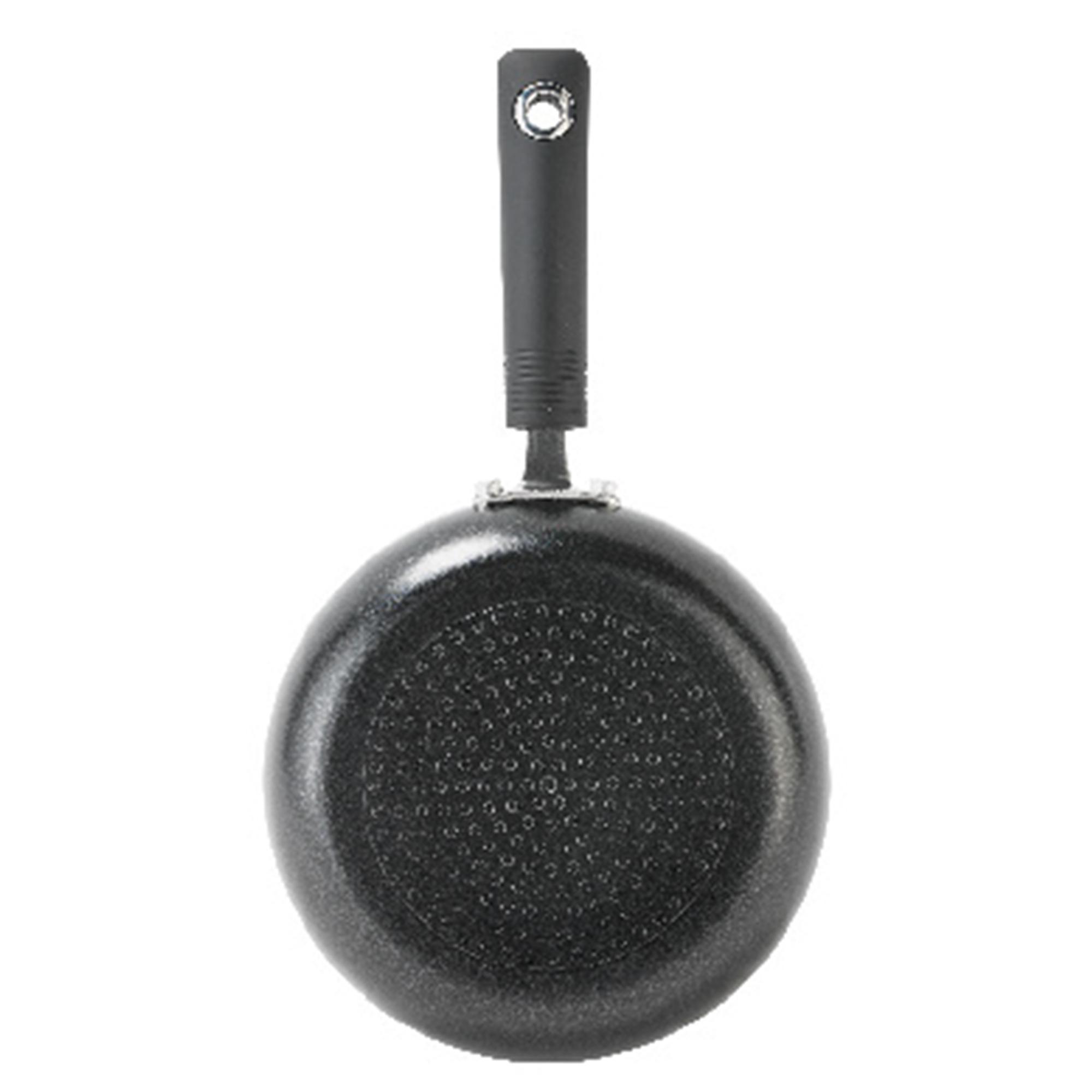 Sainsbury's Home Aluminium Egg Poacher - Black thumbnail 5