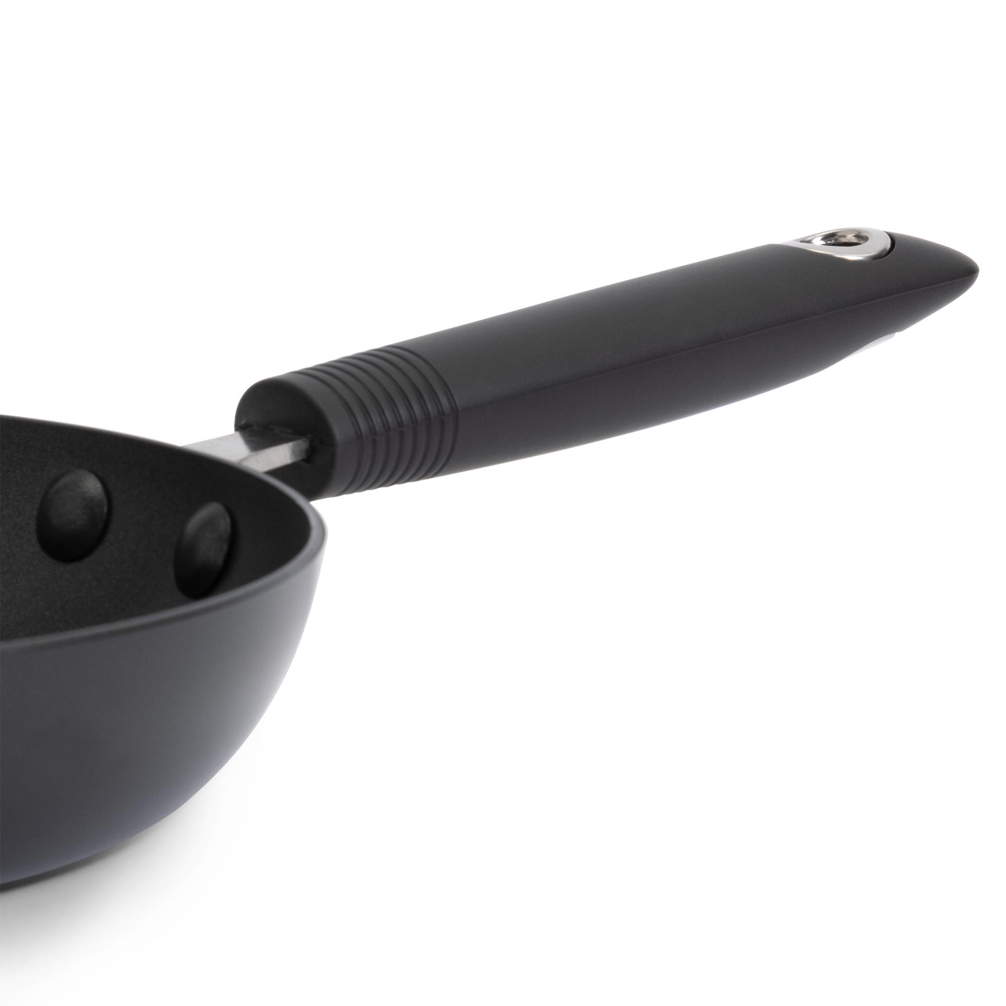 Habitat 24cm Aluminium Frying Pan - Black thumbnail 3