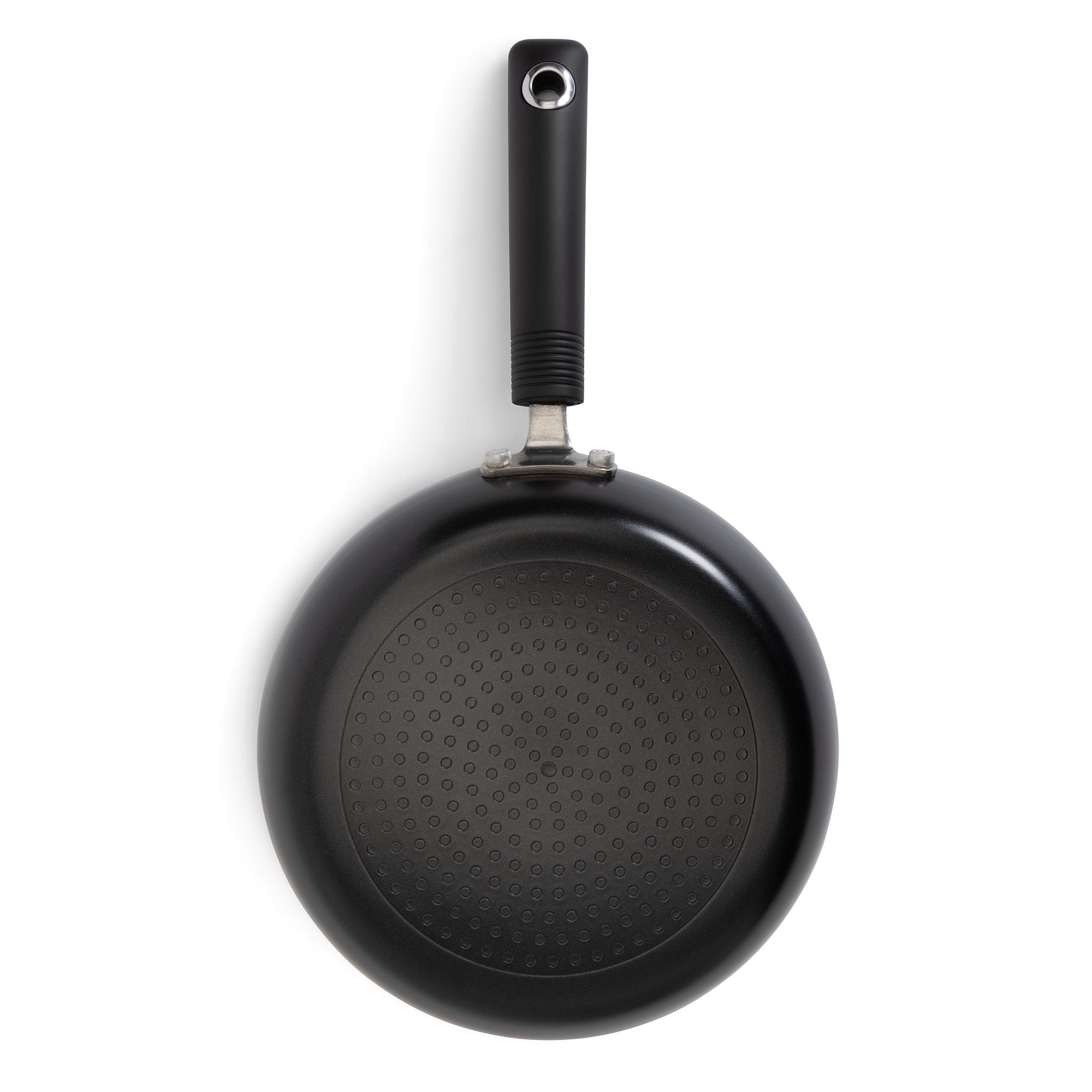 Habitat 24cm Aluminium Frying Pan - Black thumbnail 4
