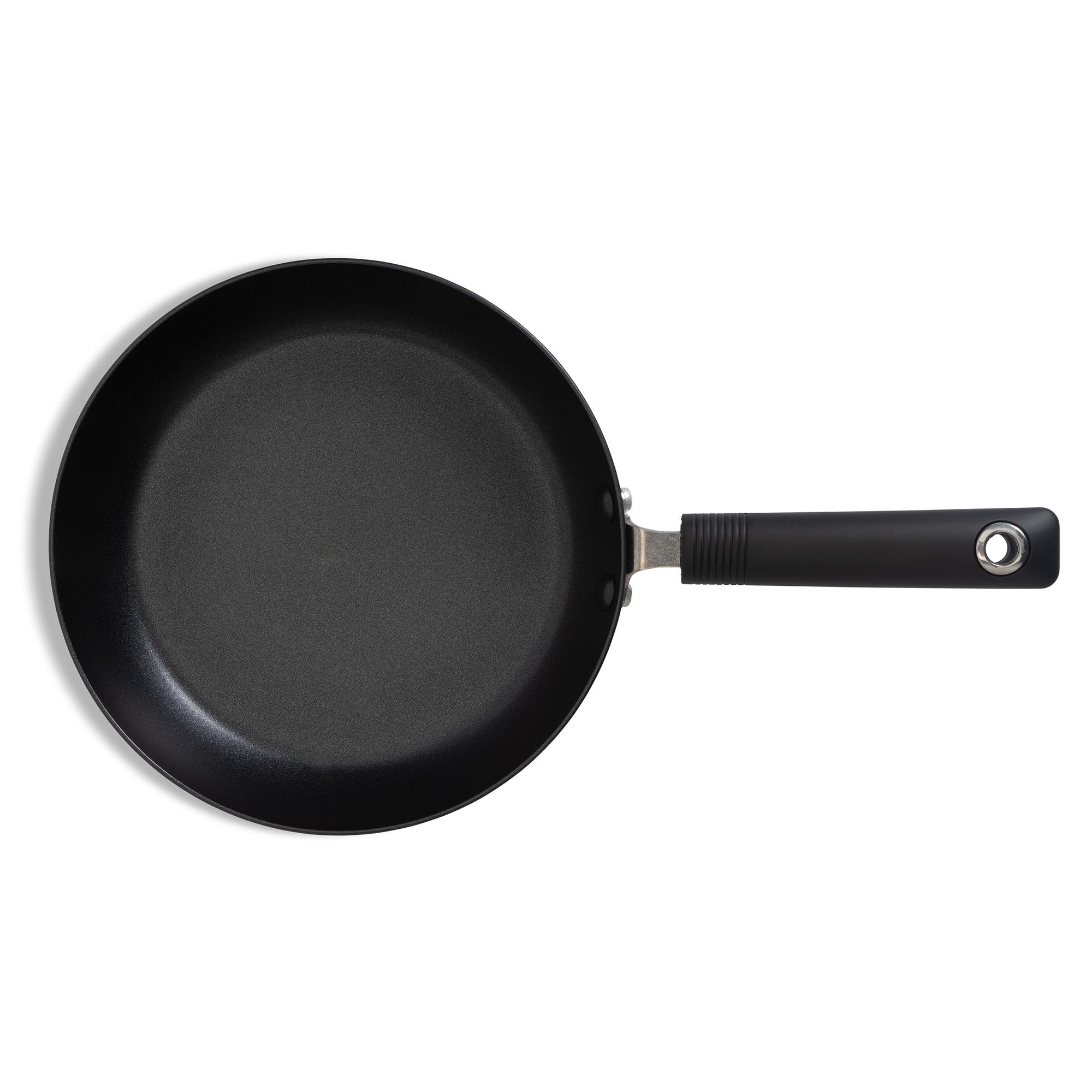 Habitat 24cm Aluminium Frying Pan - Black thumbnail 5
