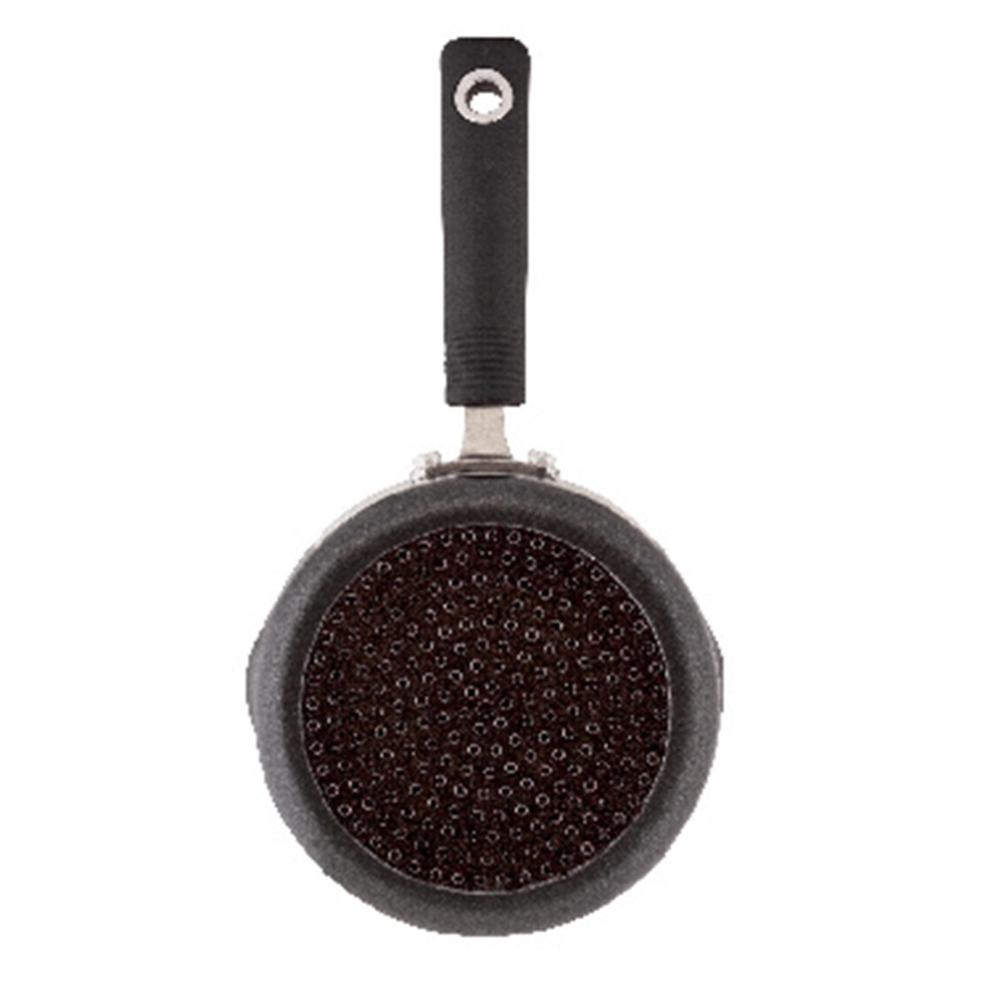 Habitat 14cm Aluminium Milkpan - Black thumbnail 3