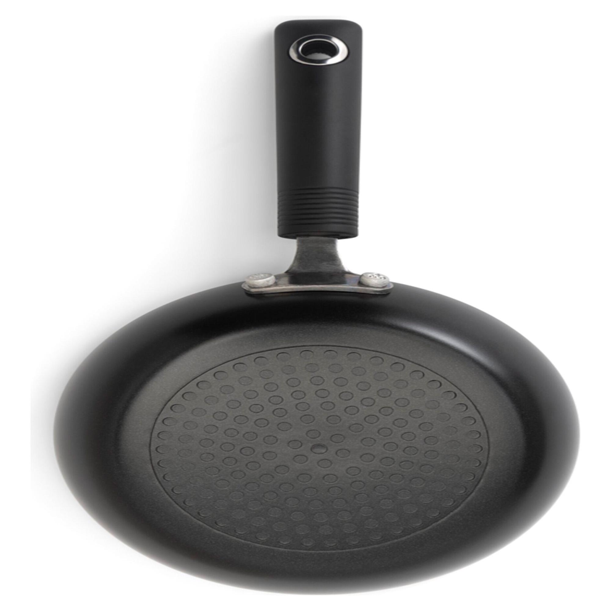 Habitat 20cm Aluminium Frying Pan - Black thumbnail 4