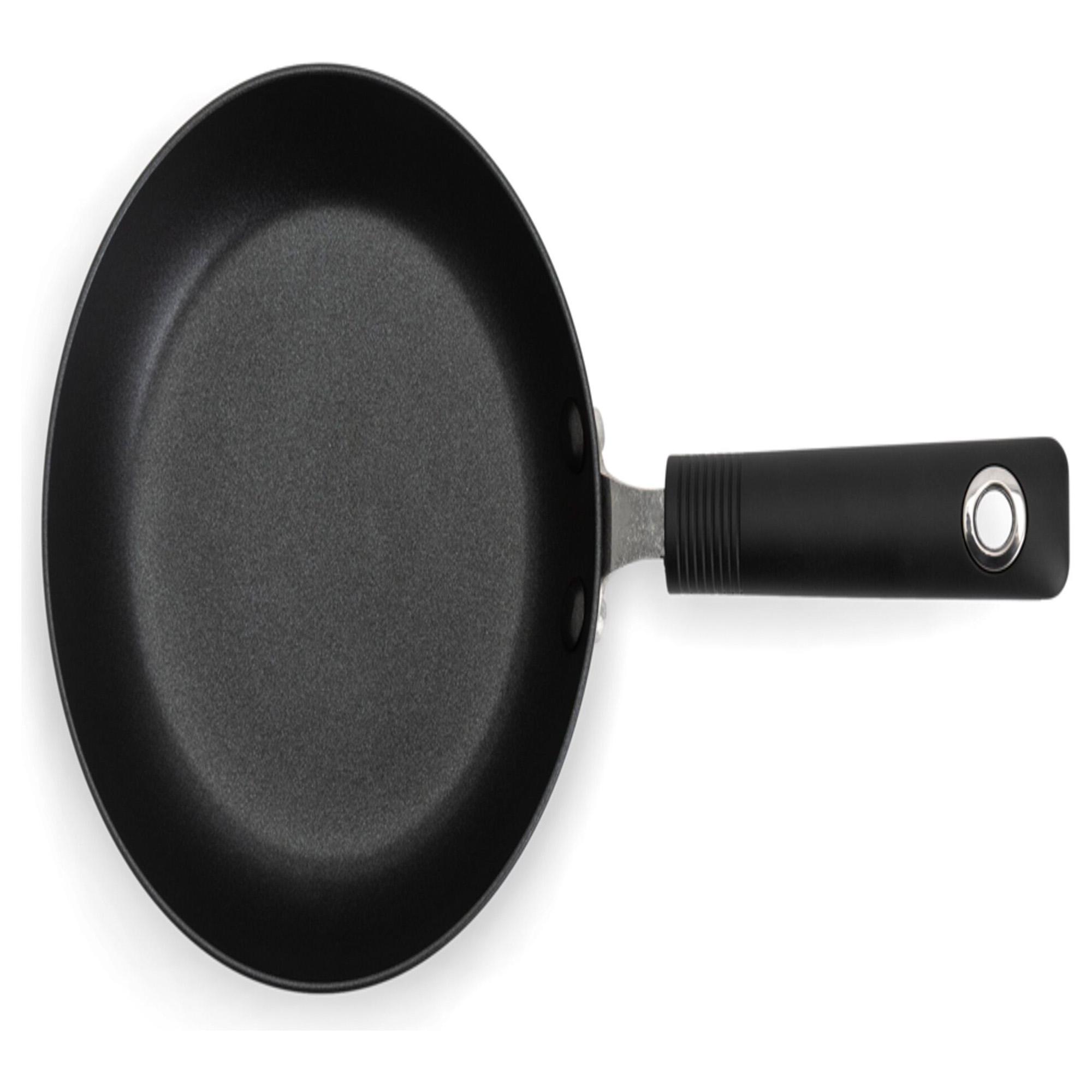 Habitat 20cm Aluminium Frying Pan - Black thumbnail 5