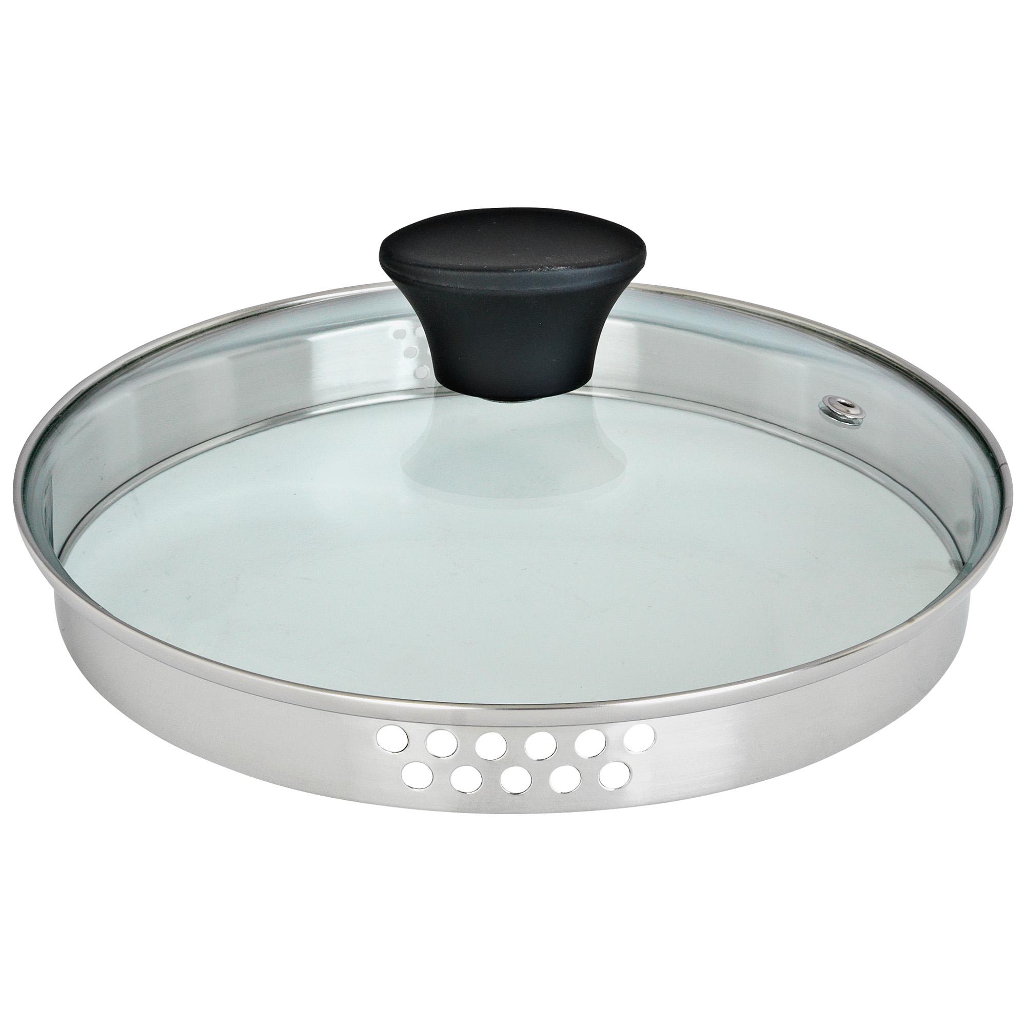 Habitat 3 Piece Aluminium Pan Set - Black thumbnail 4