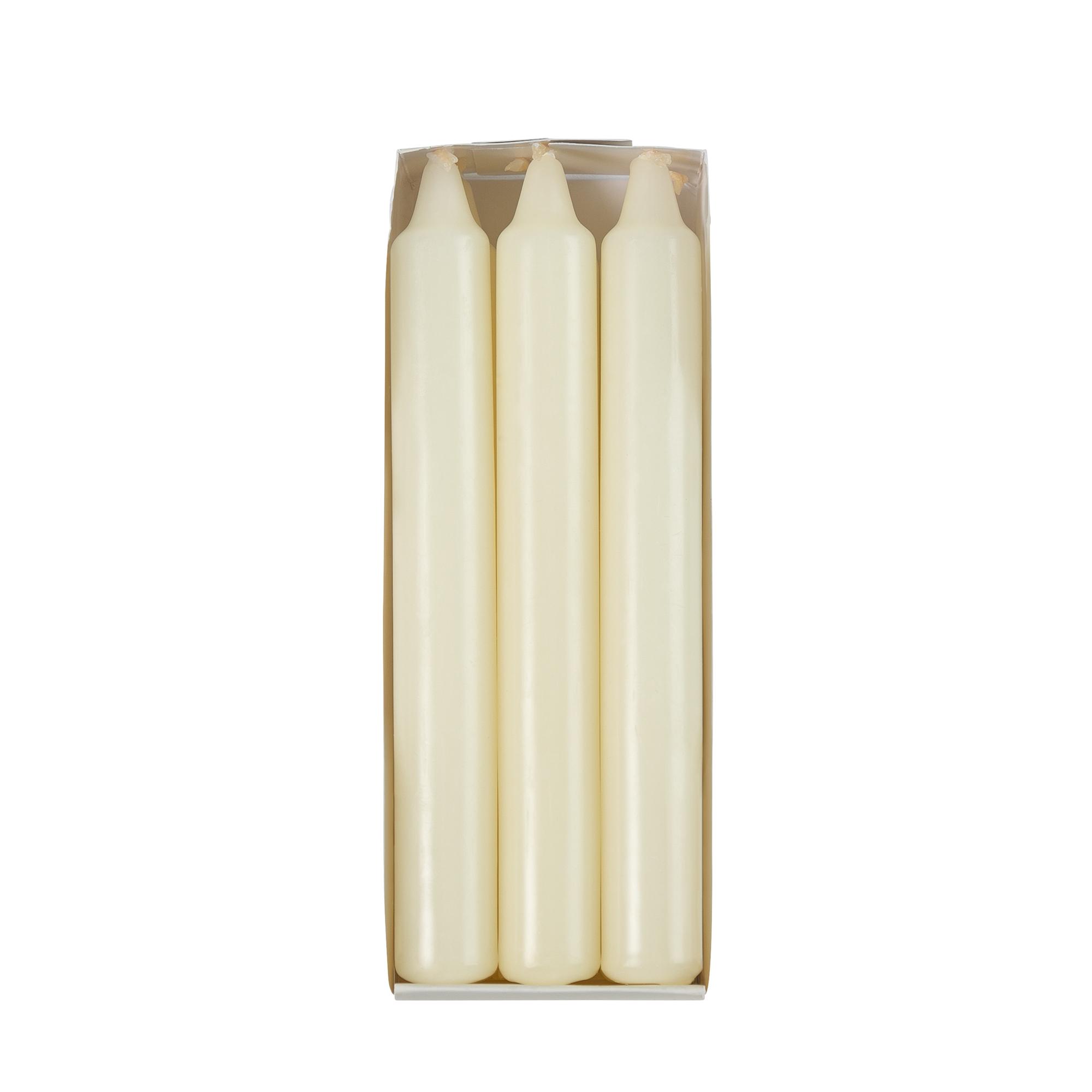 Habitat Household Dinner Candles -  - White Pack of 6