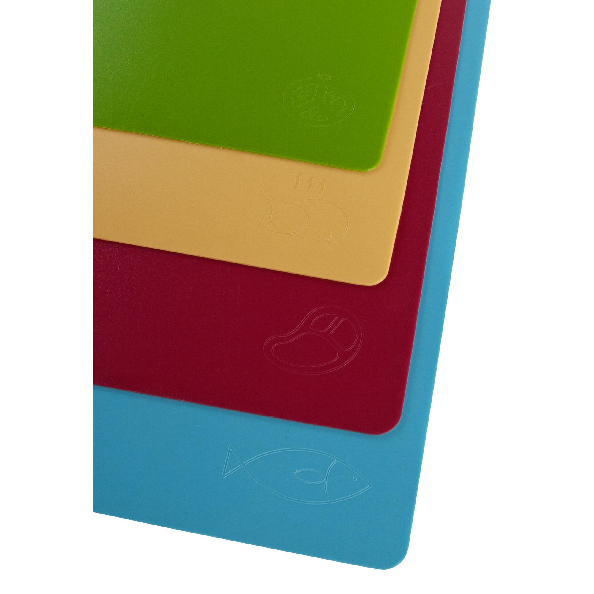Sainsbury's Home Flexible Chopping Mats - Pack of 4 thumbnail 3
