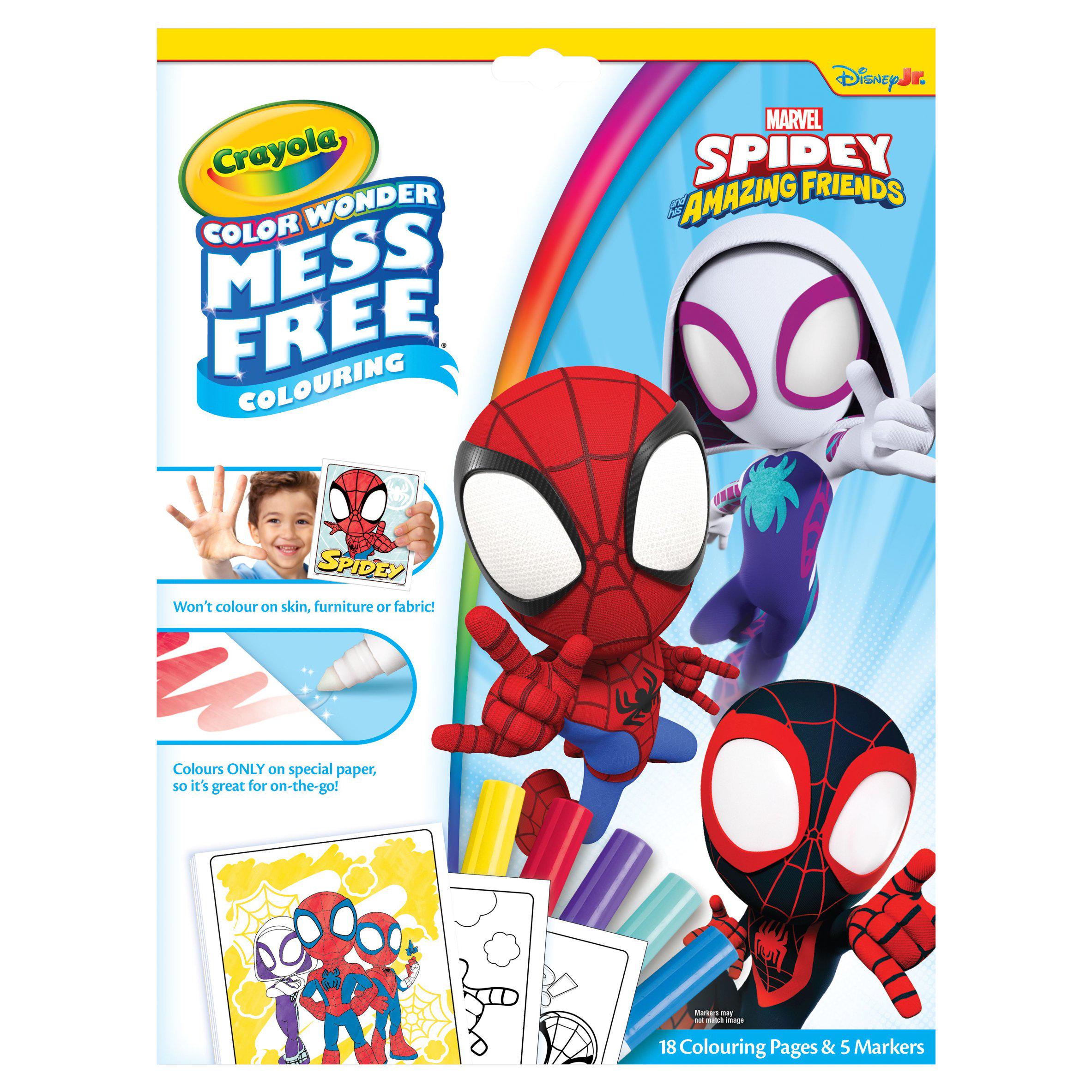 Crayola Spiderman Colour Wonder