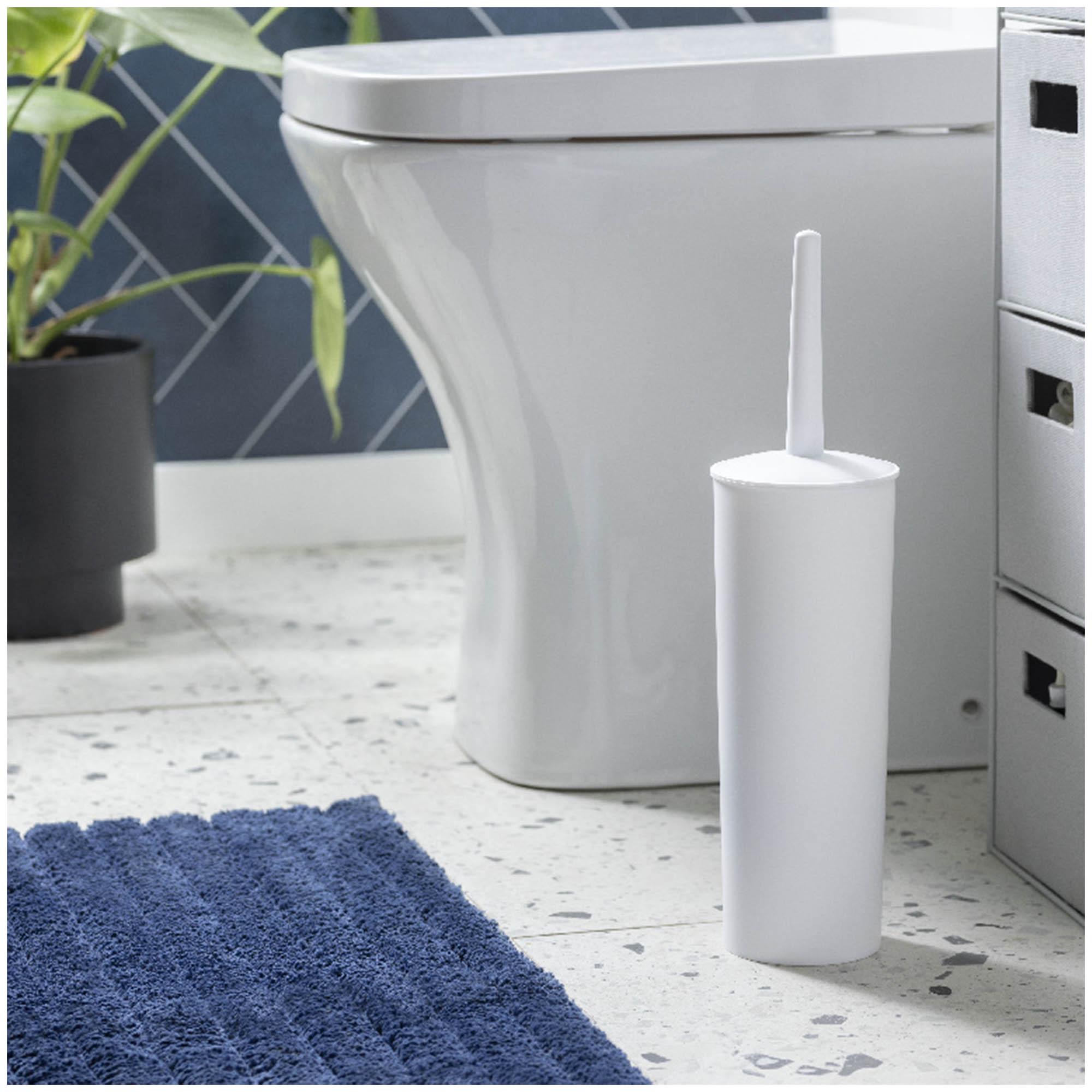 Sainsbury's Home Plastic Toilet Brush White thumbnail 4