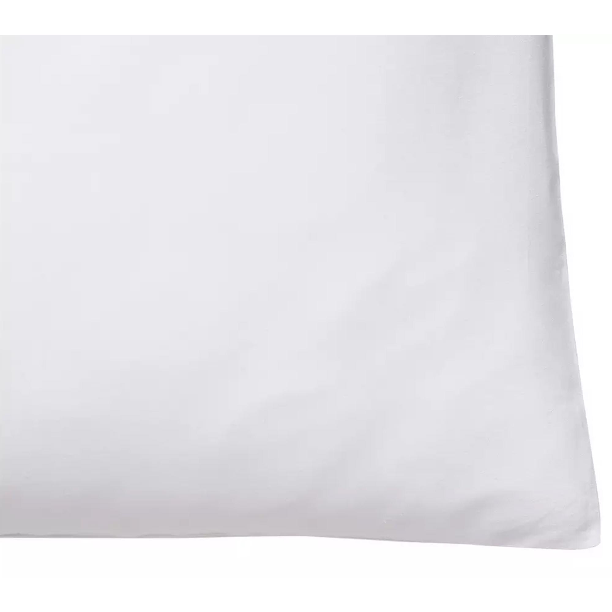 Habitat Pure Cotton 200TC Standard Pillowcase Pair - White thumbnail 3