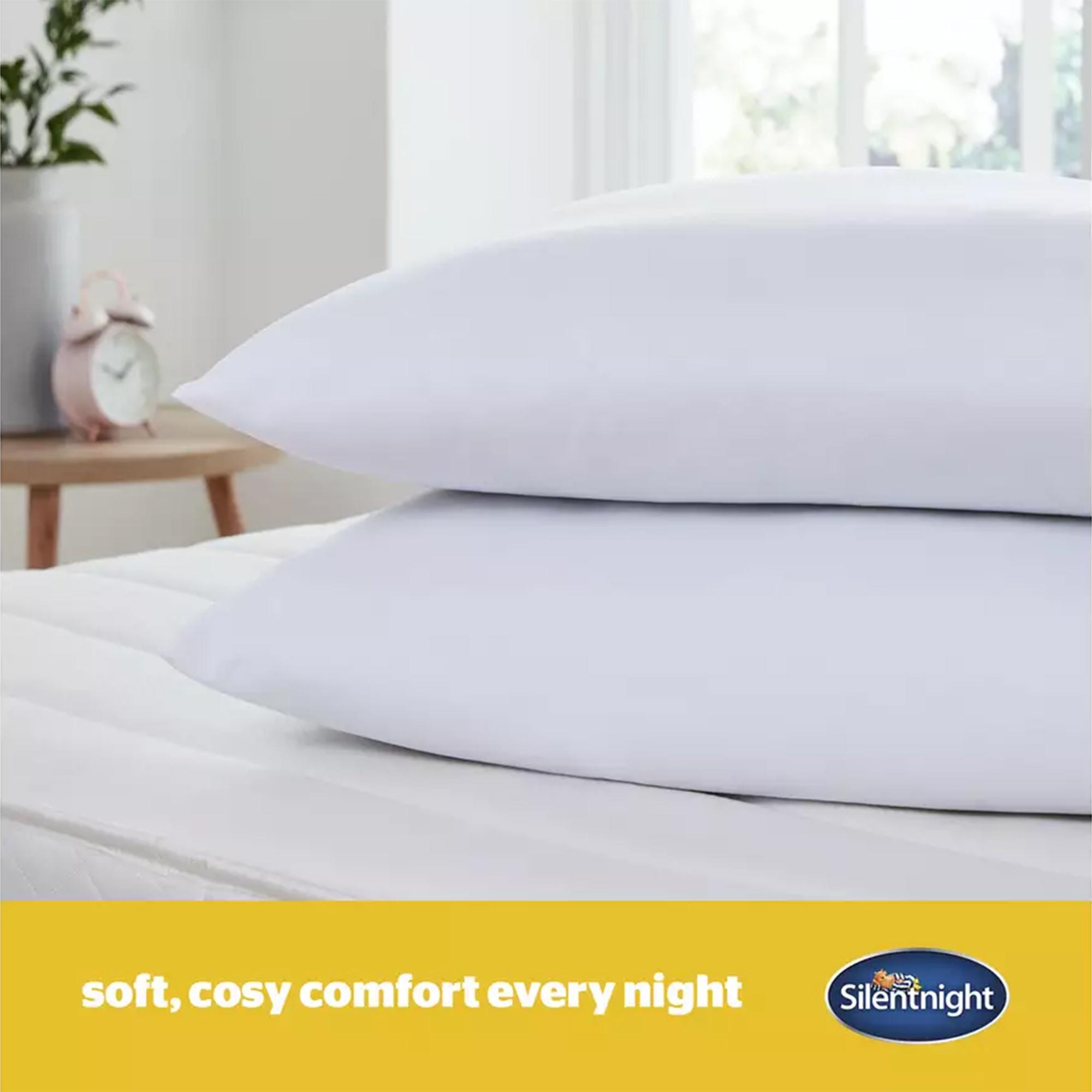 Silentnight Essentials Rolled Soft Pillow - 2 Pack thumbnail 3